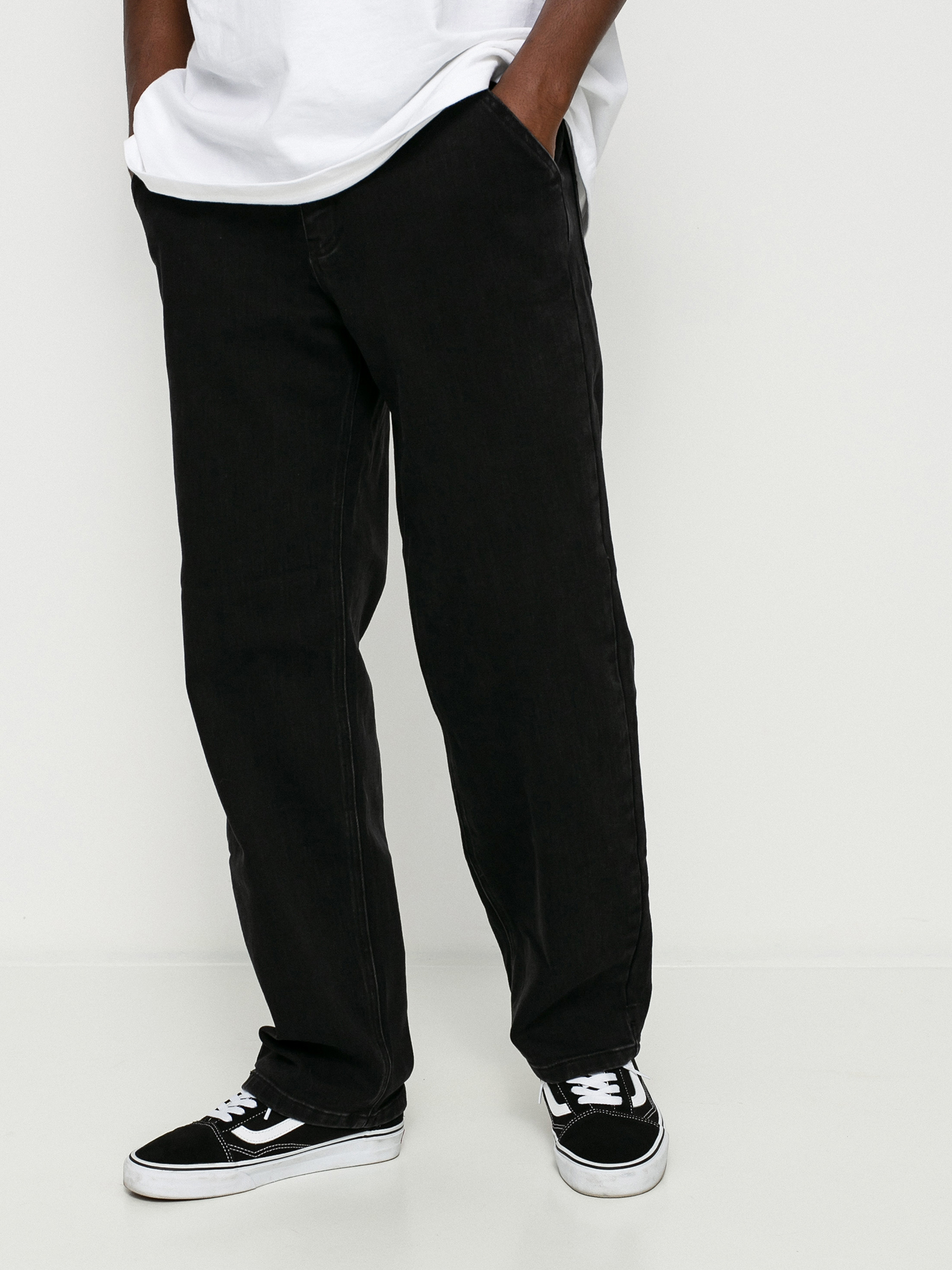 Spodnie Former Distend Baggy (black stone)