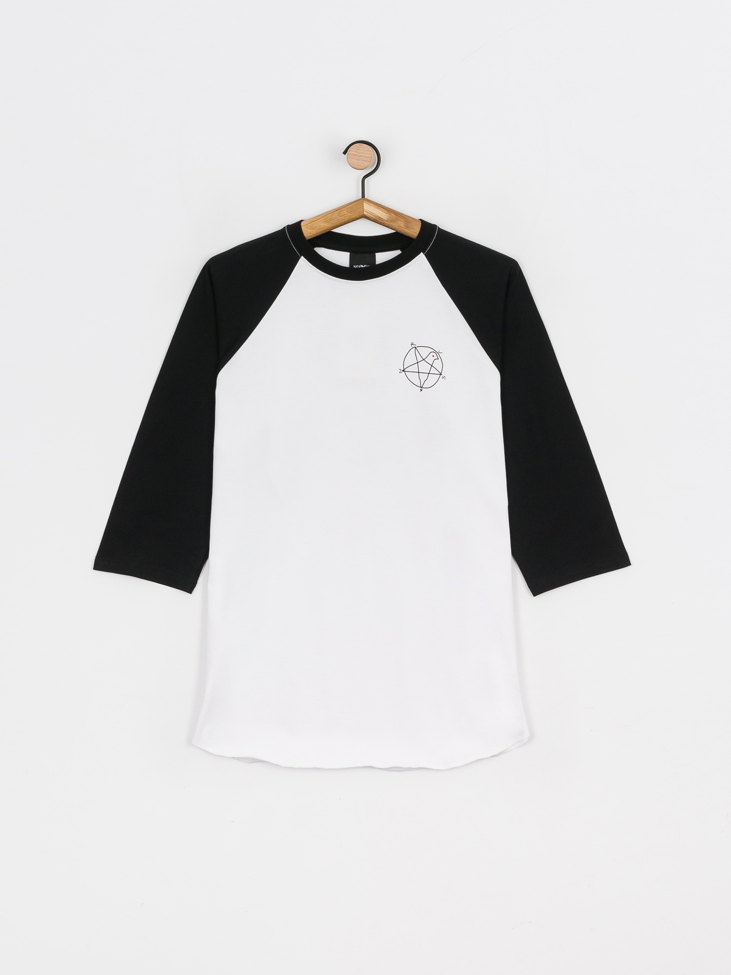 Longsleeve Nervous Superstar (black/white)
