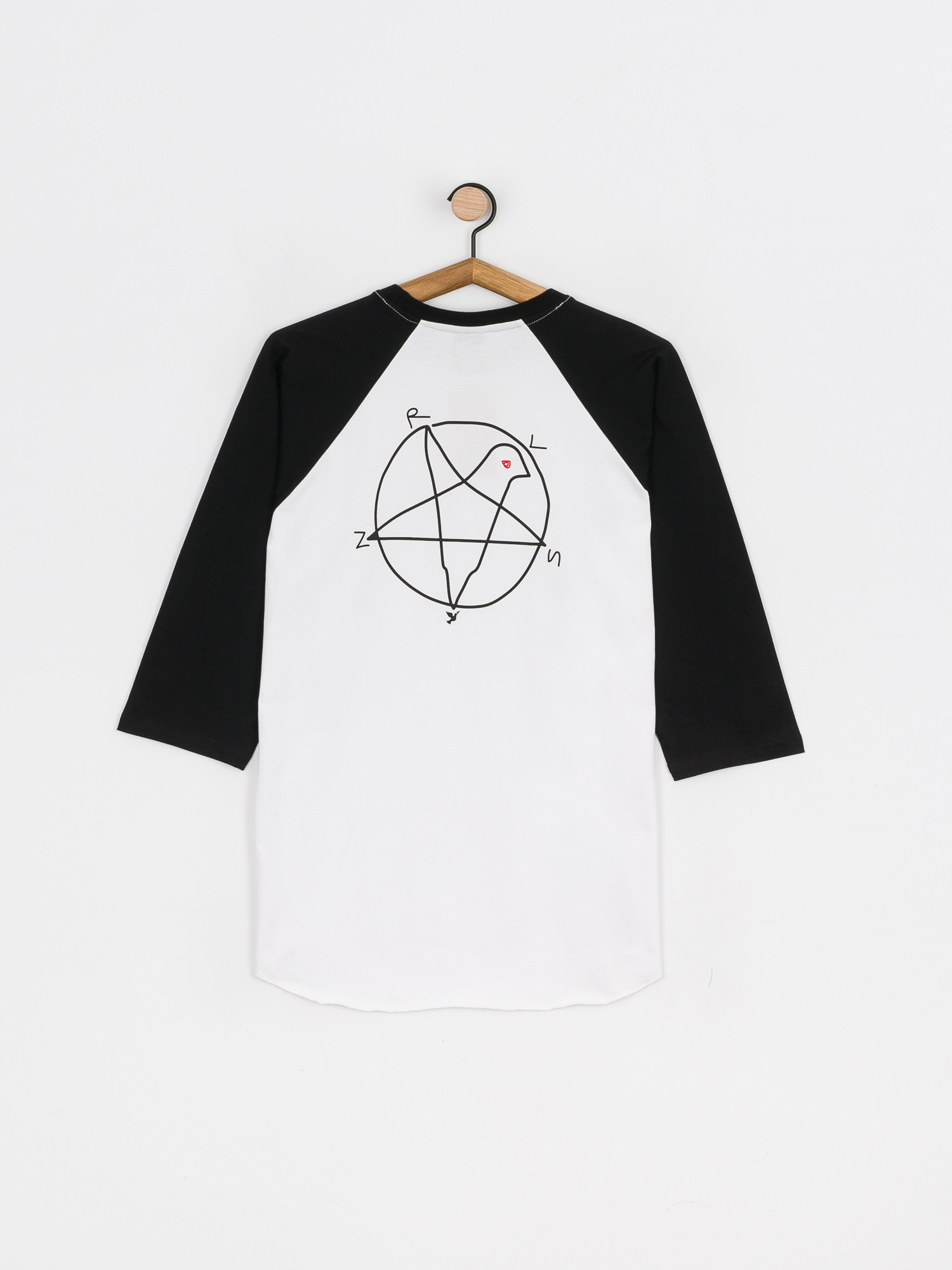 Longsleeve Nervous Superstar (black/white)