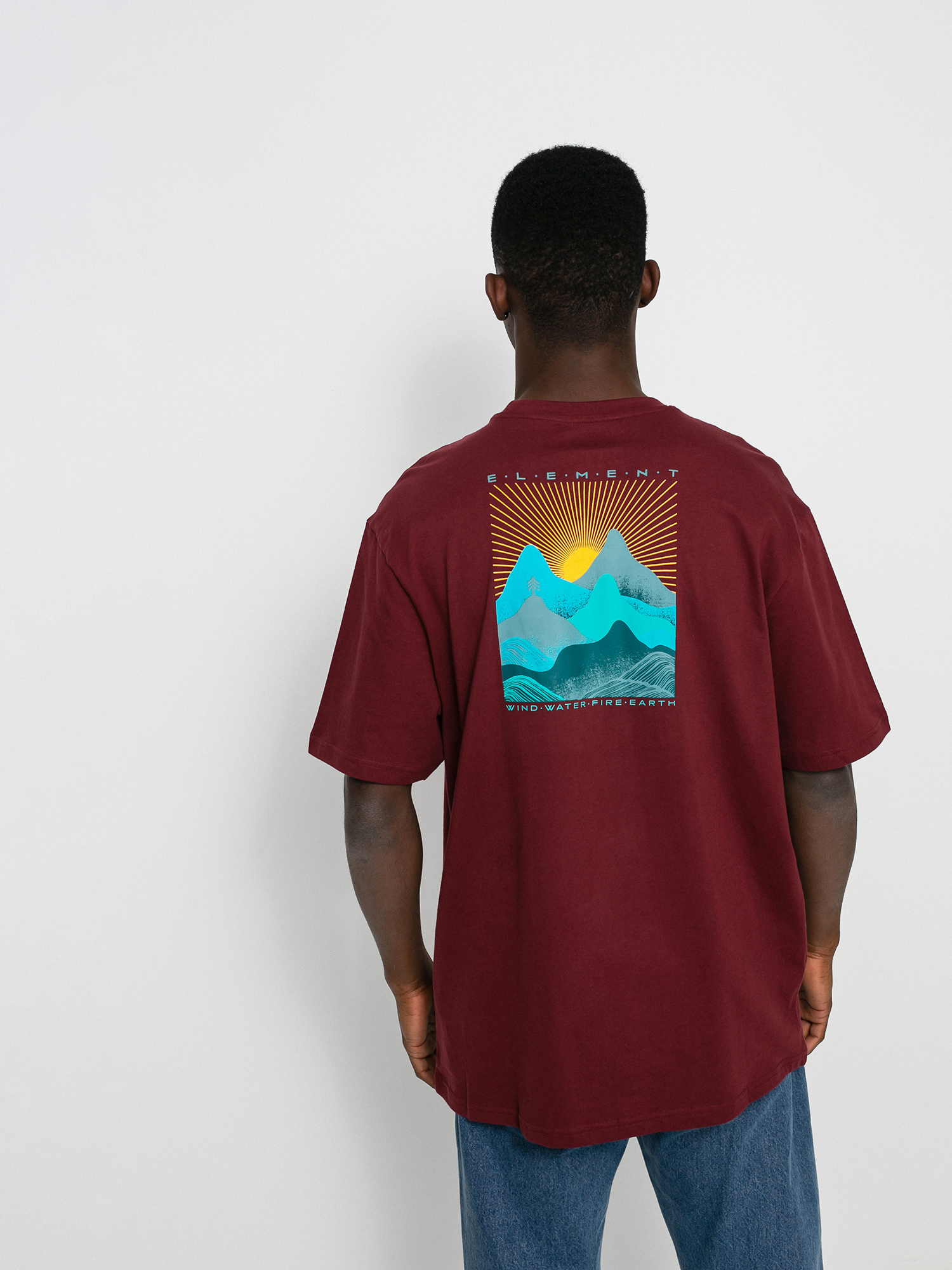 T-shirt Element Lahotan (vintage red)