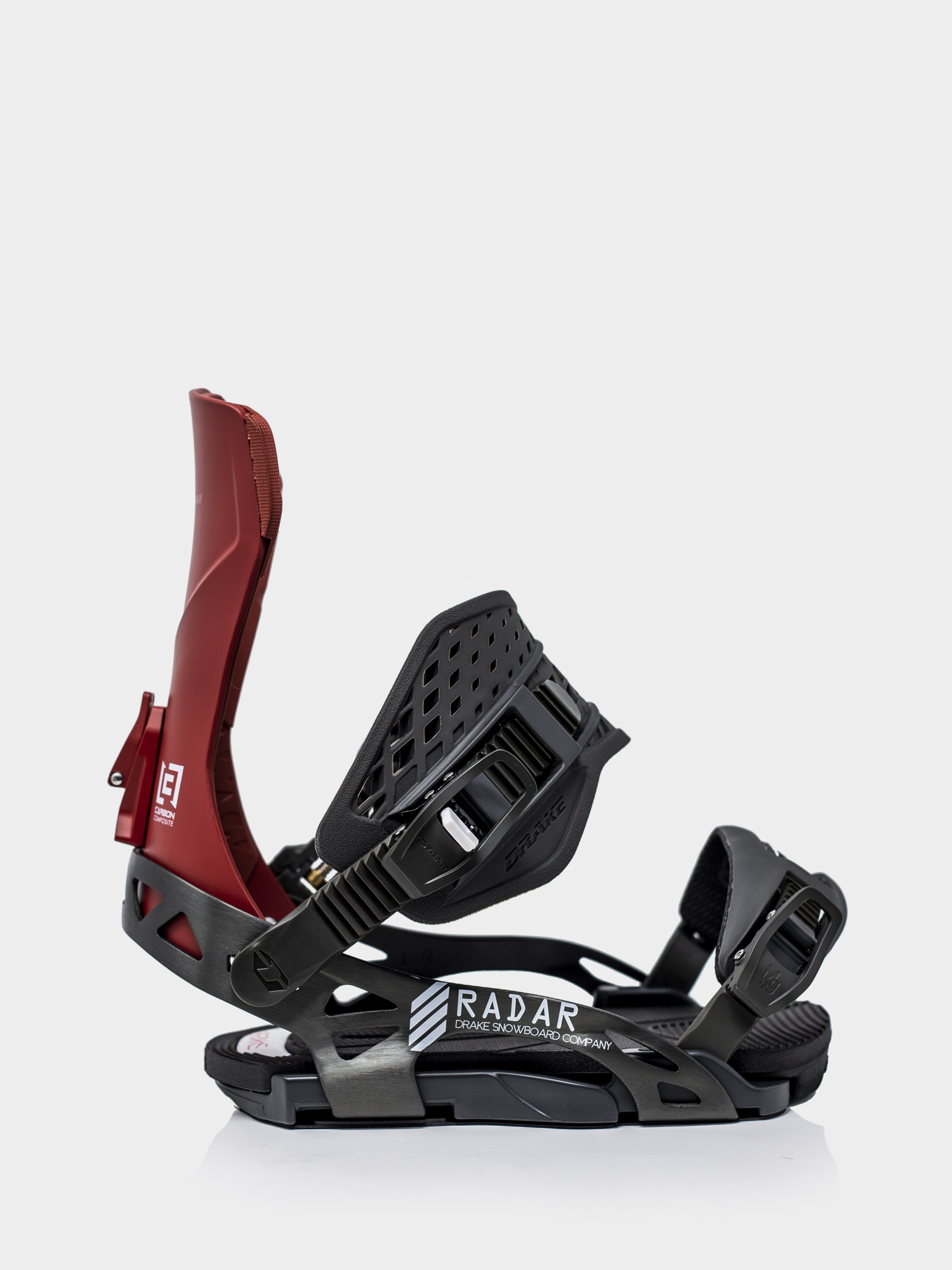 Męskie Wiązania snowboardowe Drake Radar (black/red)