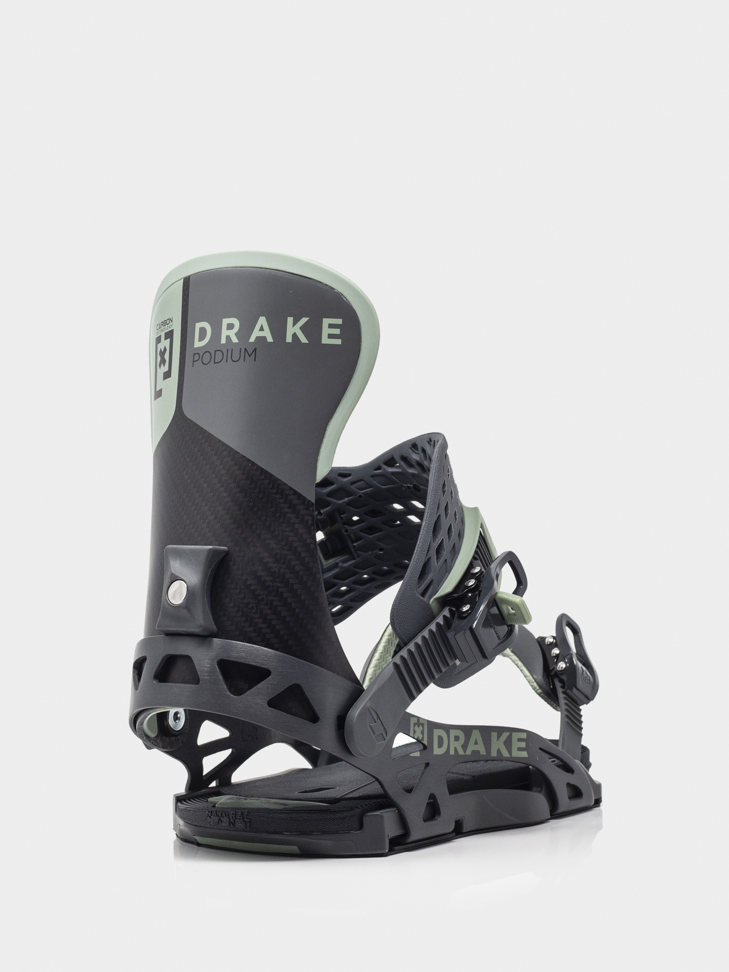 Męskie Wiązania snowboardowe Drake Podium Ff (black)