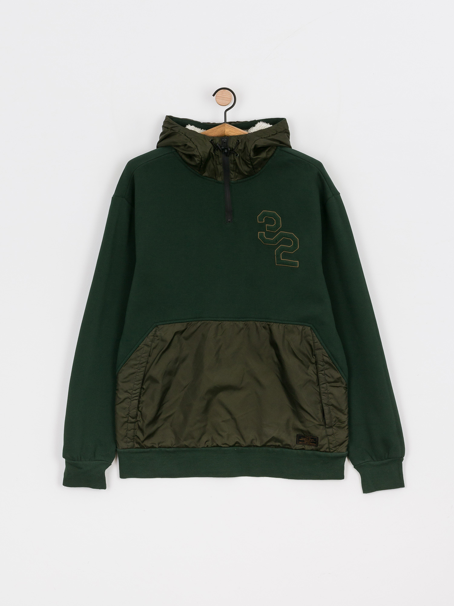 Bluza z kapturem ThirtyTwo Hub HD (military)