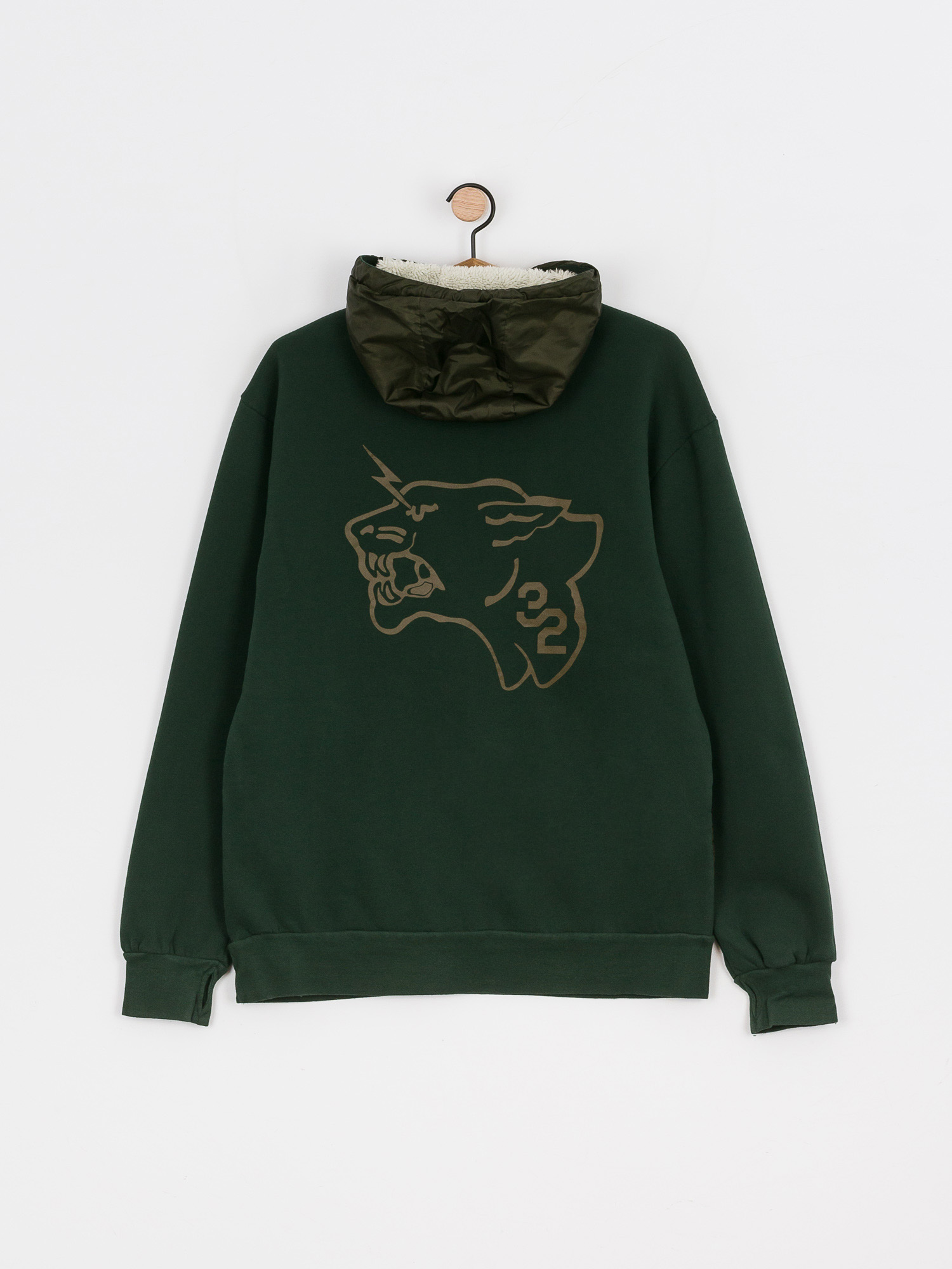 Bluza z kapturem ThirtyTwo Hub HD (military)