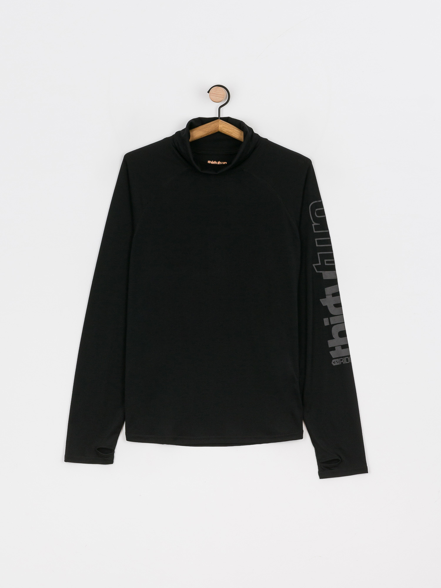 Męski Longsleeve aktywny ThirtyTwo Ridelite Longneck (black)