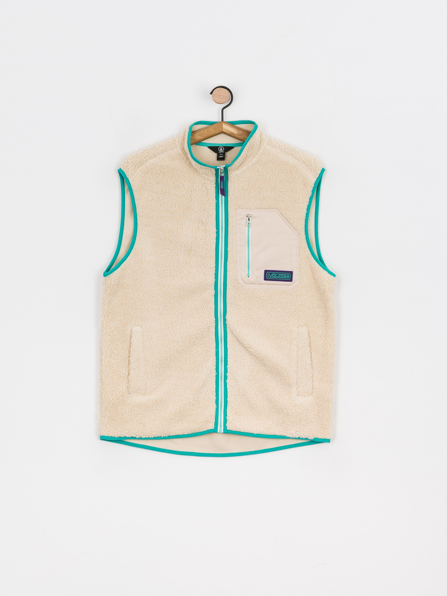 Kamizelka Volcom Muzzer Fuzzar Vest (whitecap grey)