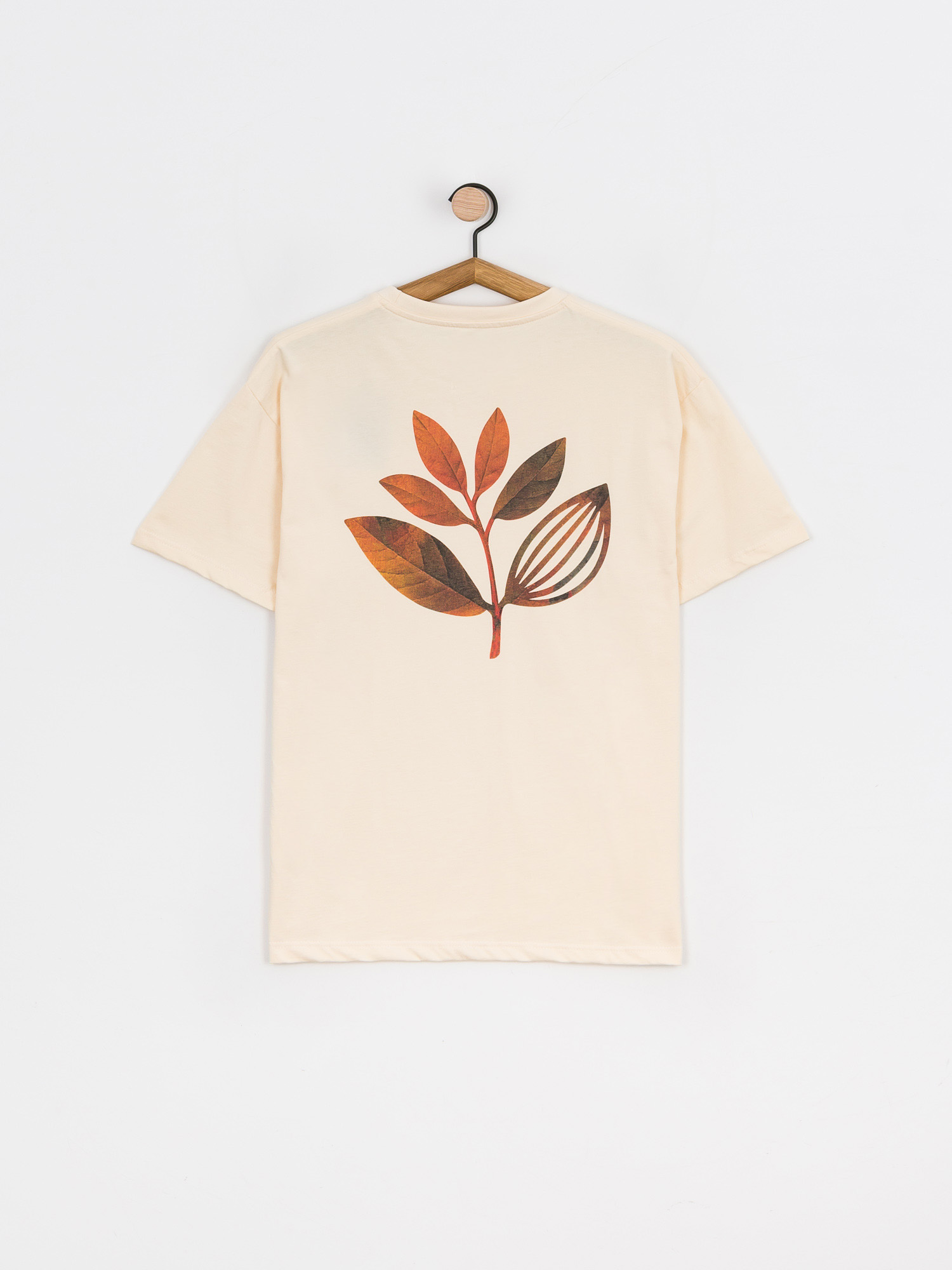 T-shirt Magenta Fall Leaf (natural)