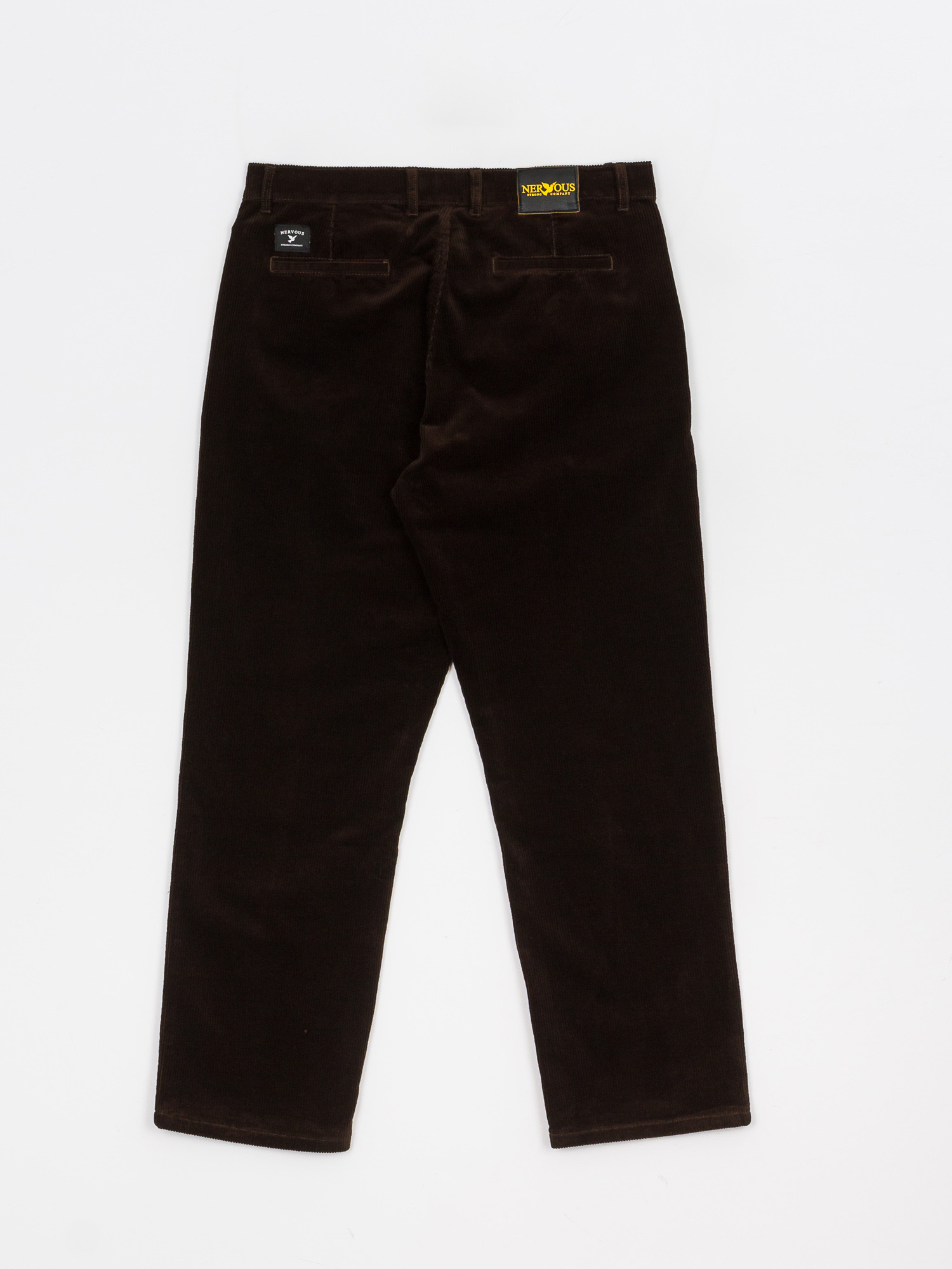 Spodnie Nervous Cord (dark brown)