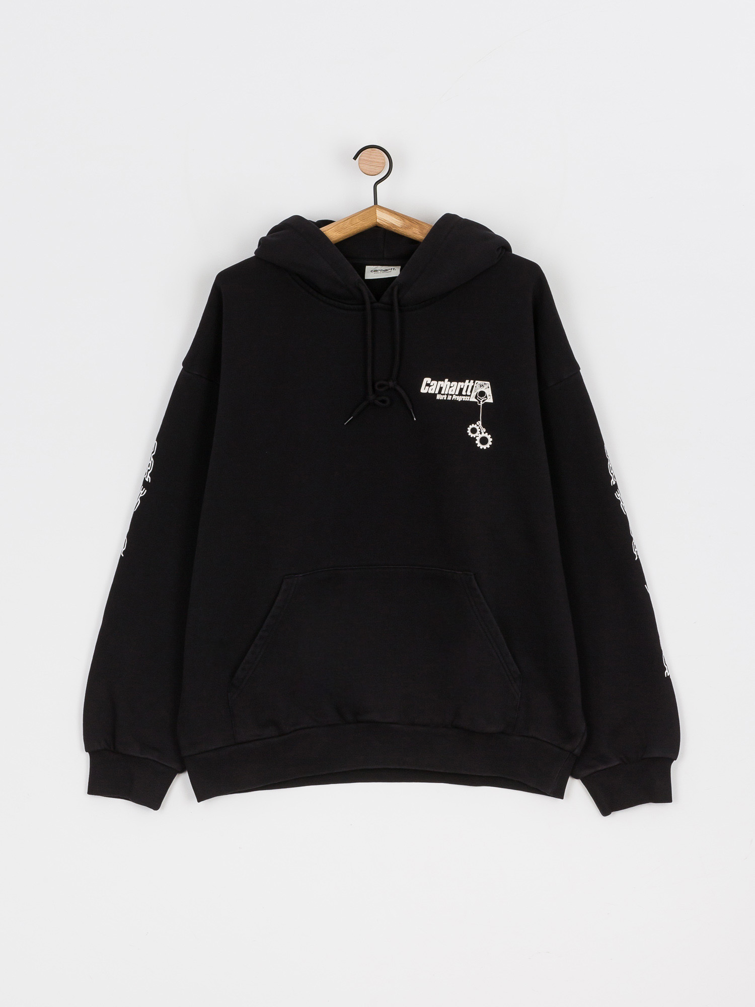 Bluza z kapturem Carhartt WIP Scramble HD (black/white)
