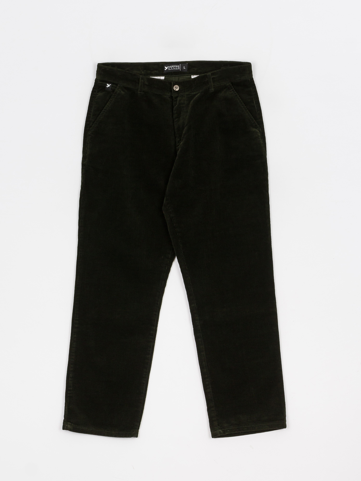 Spodnie Nervous Cord (olive)