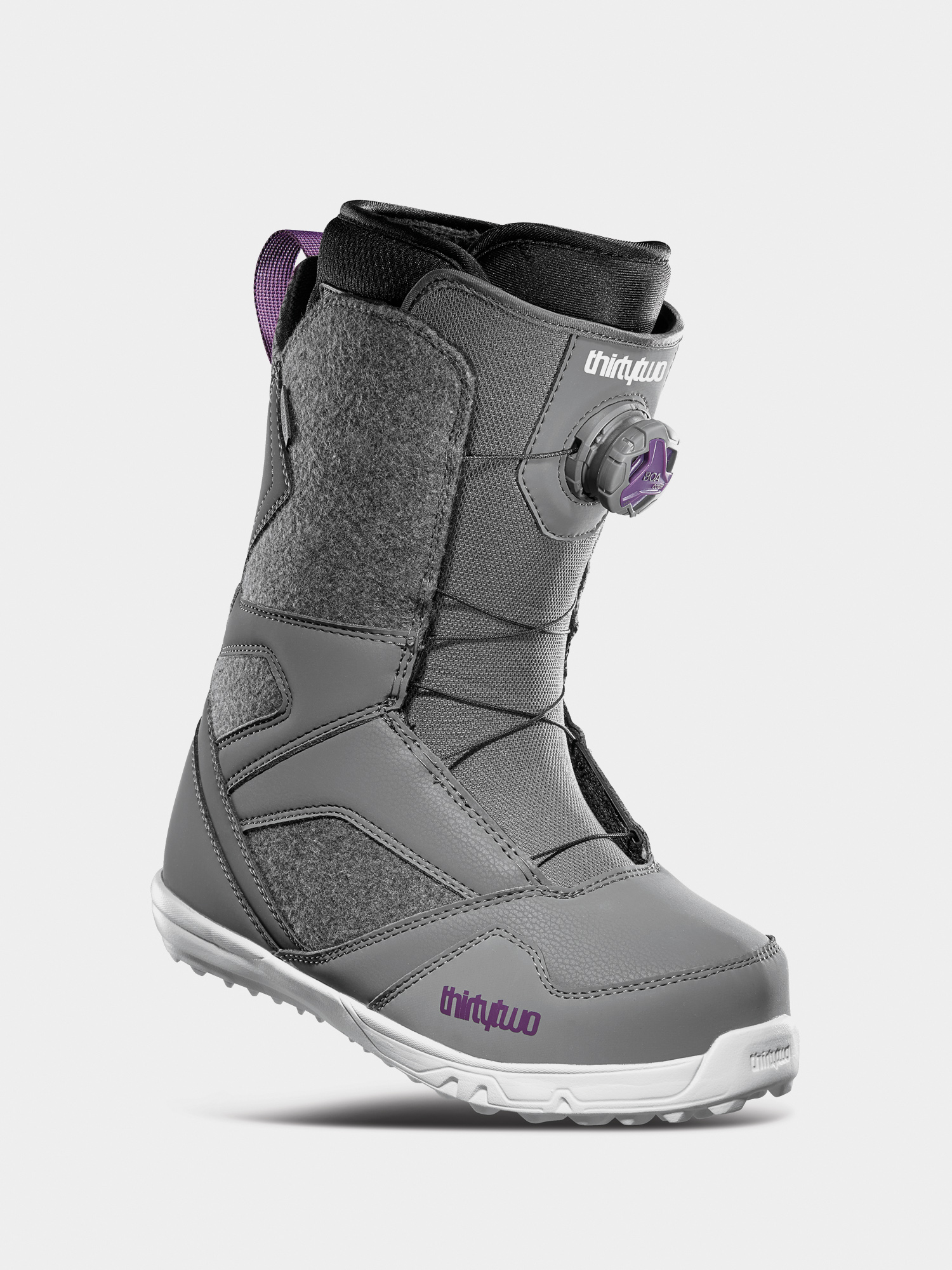 Damskie Buty snowboardowe ThirtyTwo Stw Boa (grey/purple)
