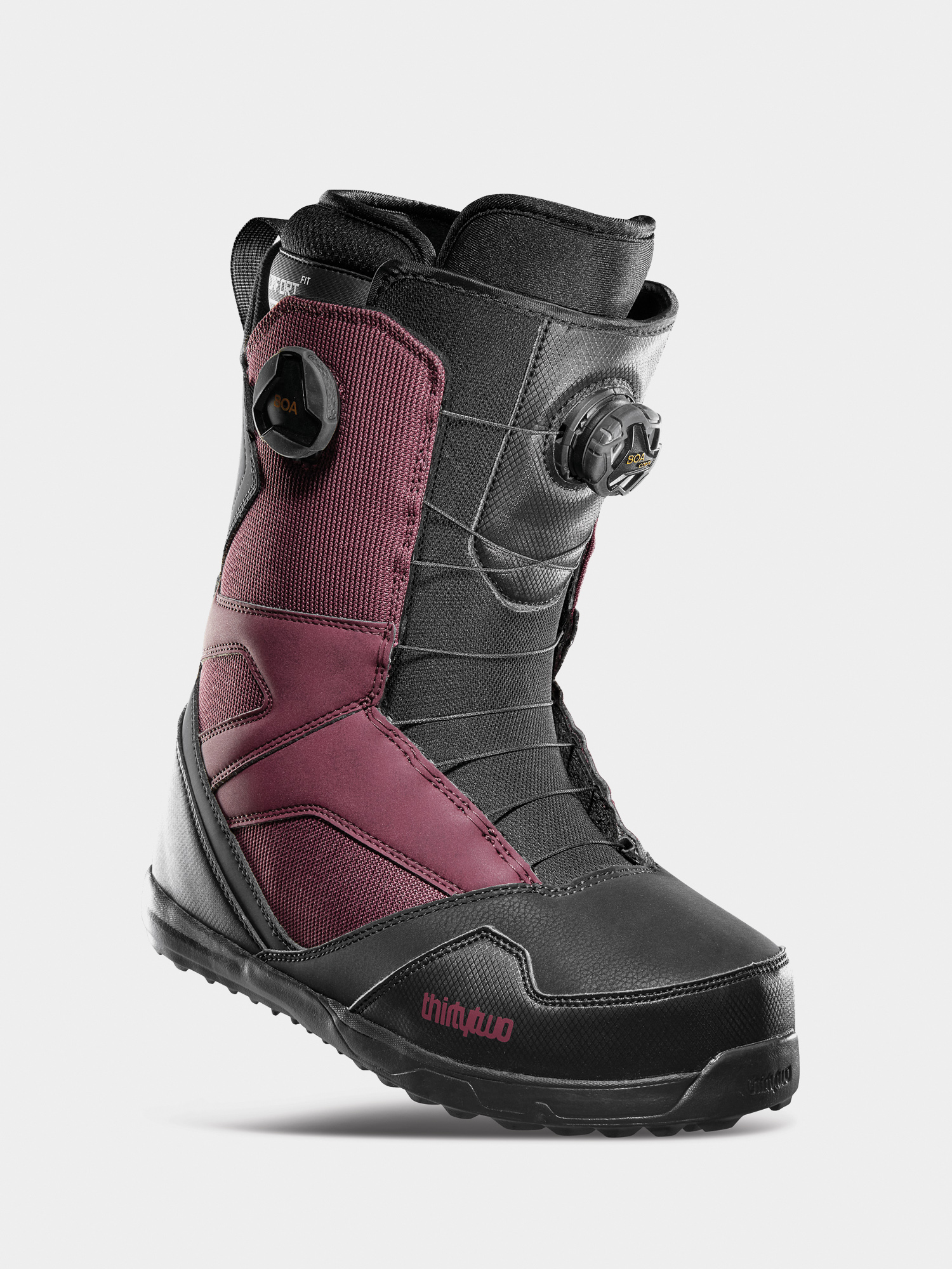 Męskie Buty snowboardowe ThirtyTwo Stw Double Boa (burgundy)
