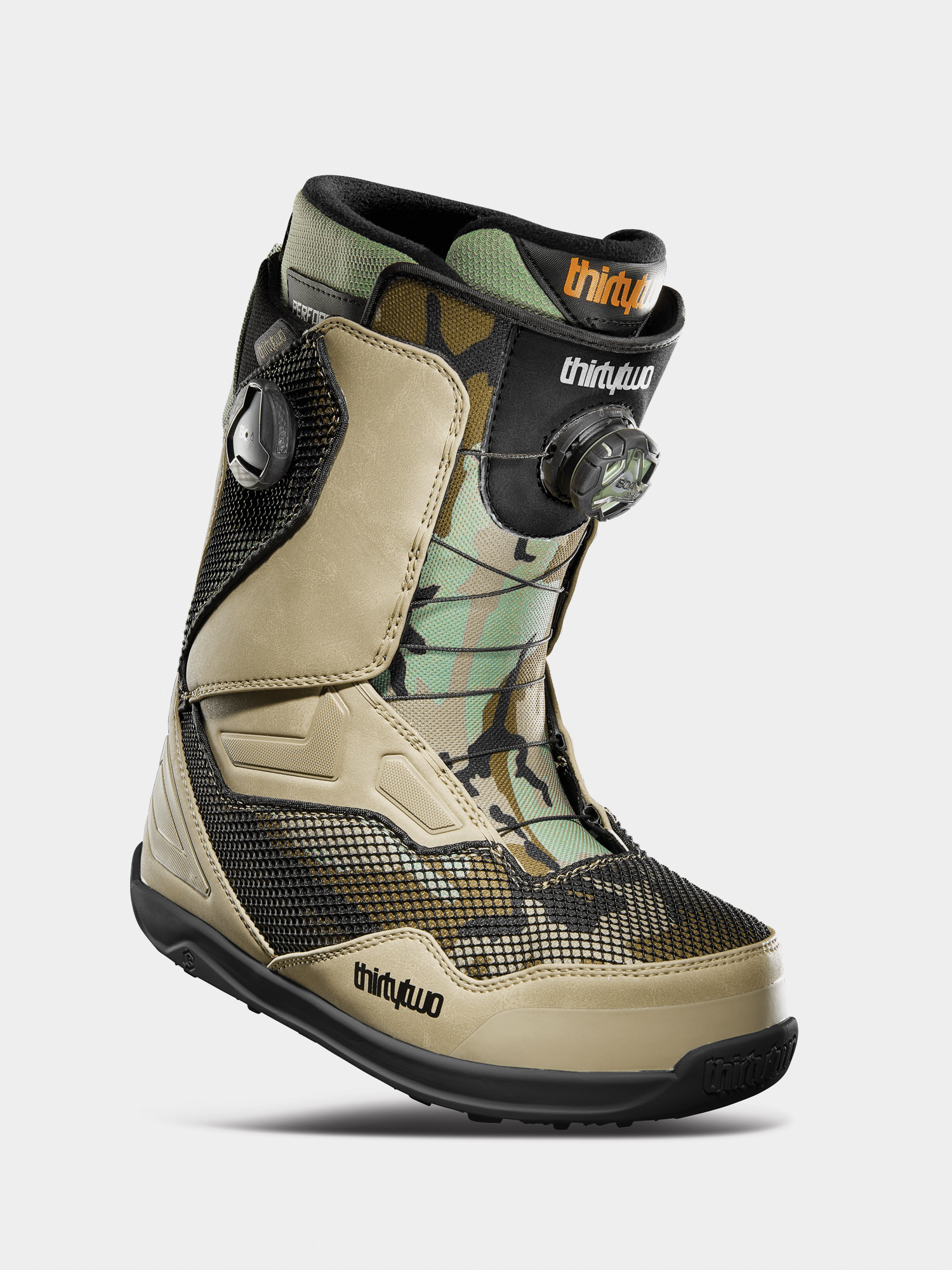 Męskie Buty snowboardowe ThirtyTwo Tm 2 Double Boa (tan/green)