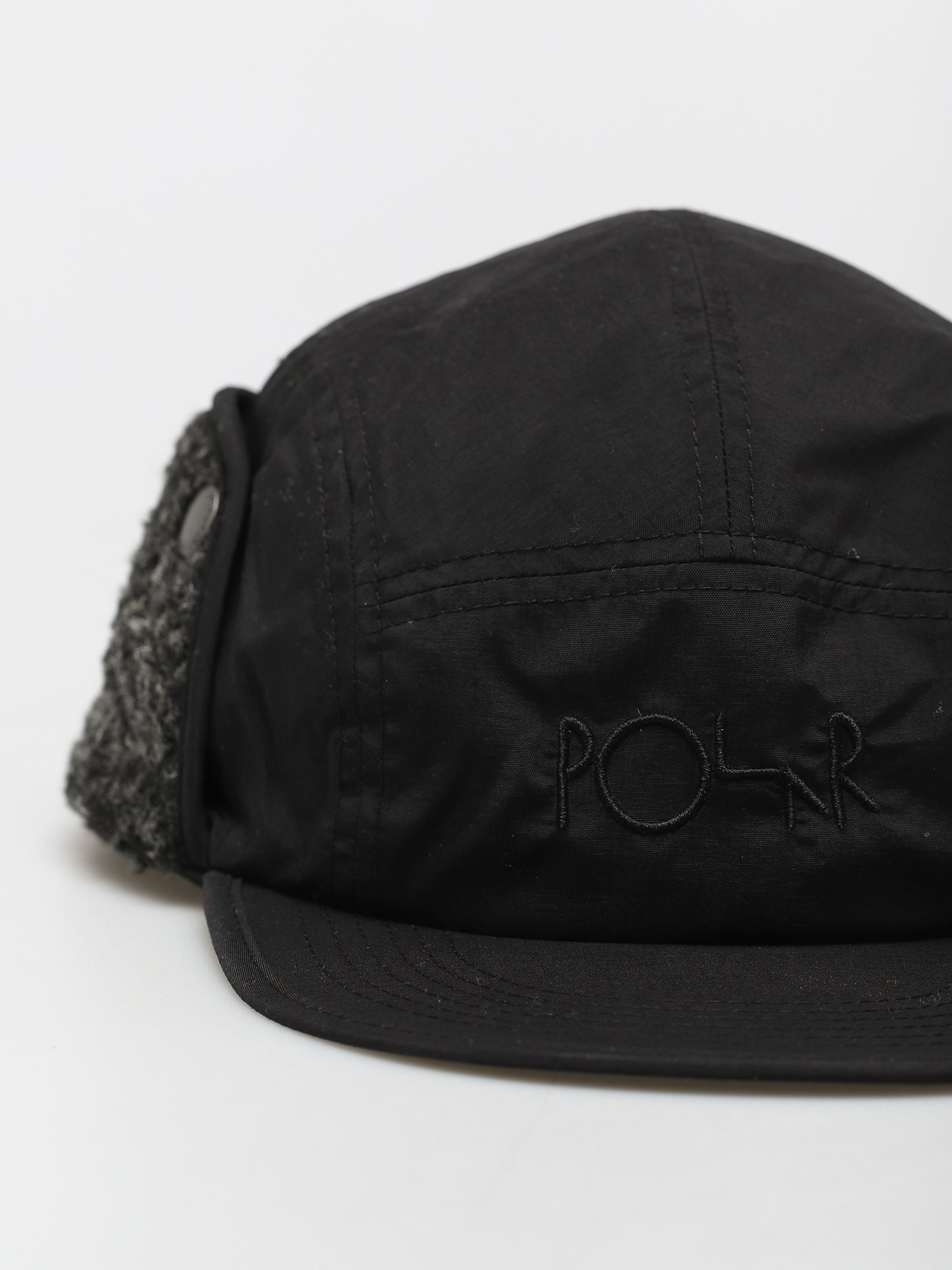 Czapka z daszkiem Polar Skate Sherpa Flap (black)