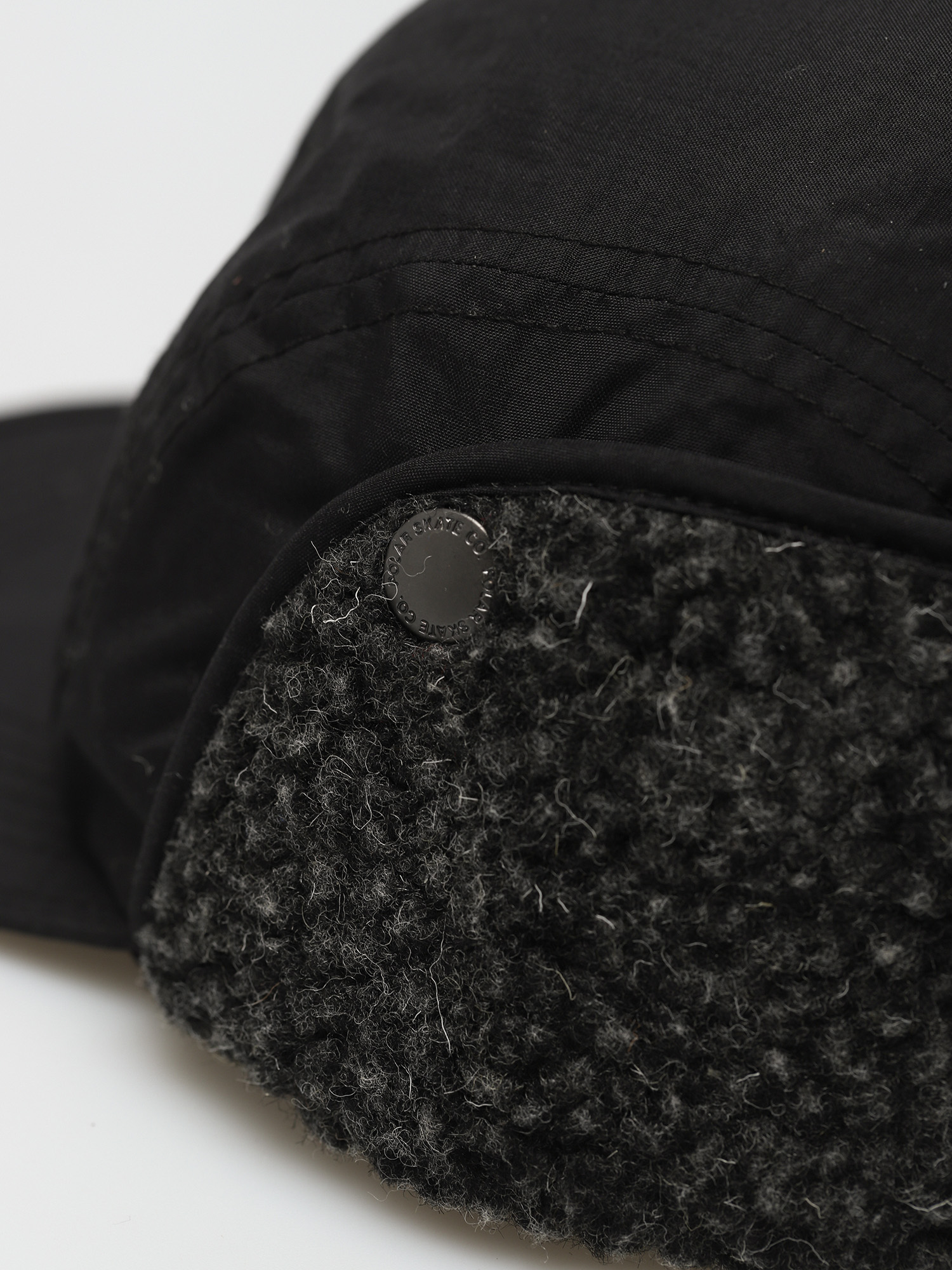 Czapka z daszkiem Polar Skate Sherpa Flap (black)