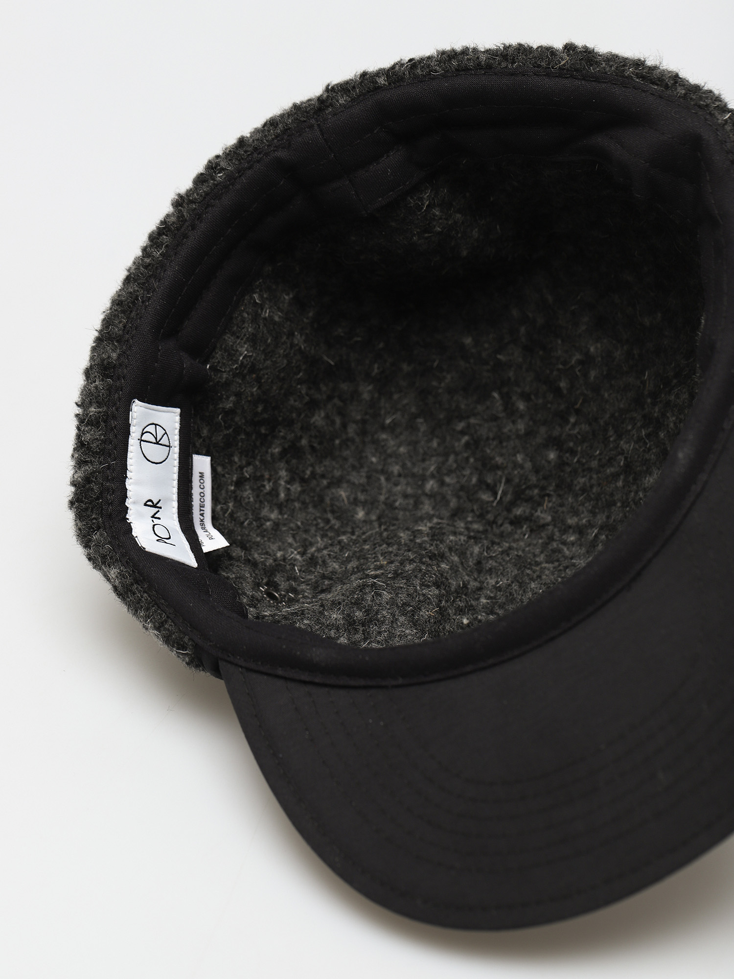 Czapka z daszkiem Polar Skate Sherpa Flap (black)