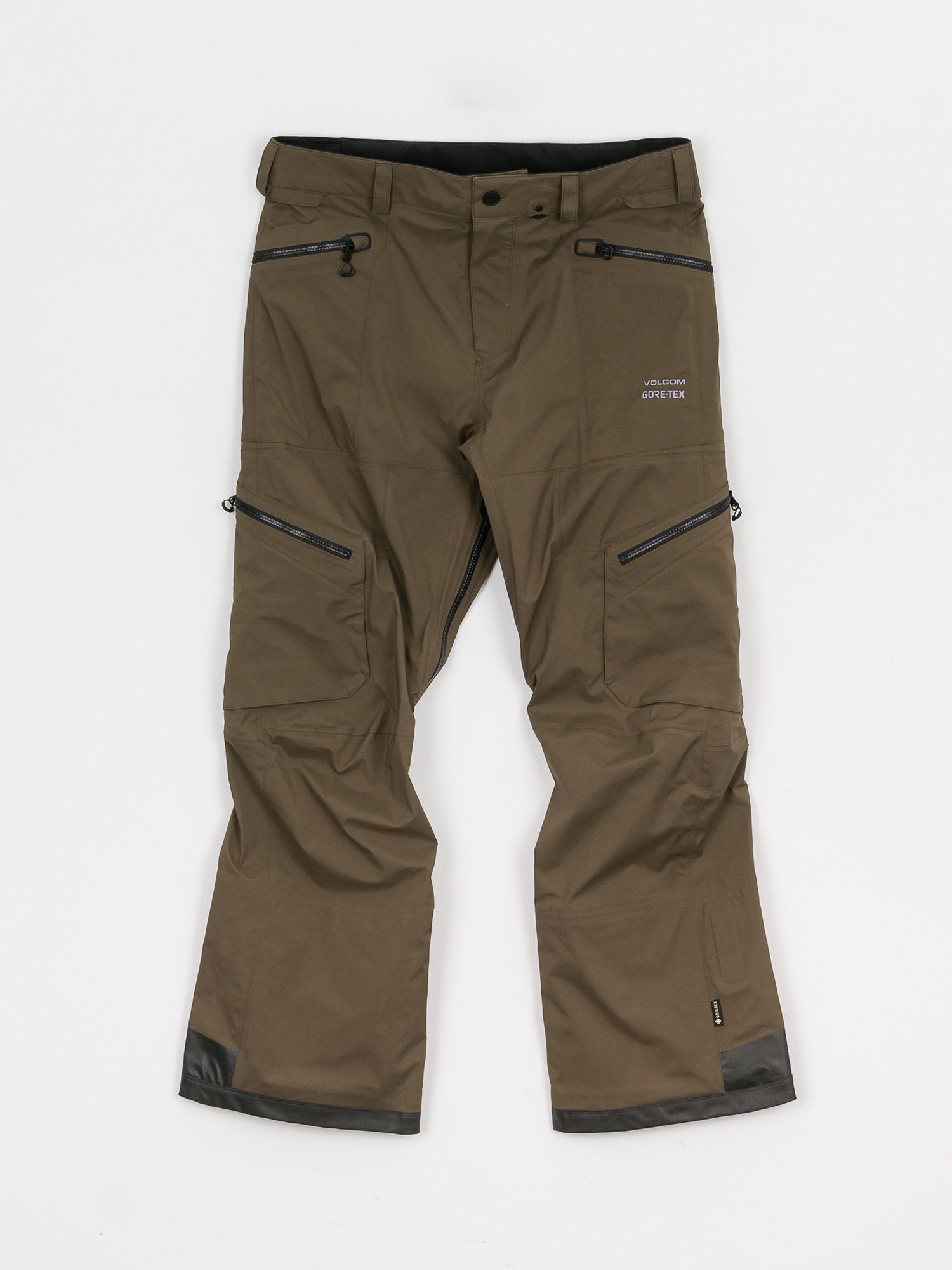 Męskie Spodnie snowboardowe Volcom Guch Stretch Gore (dark teak)