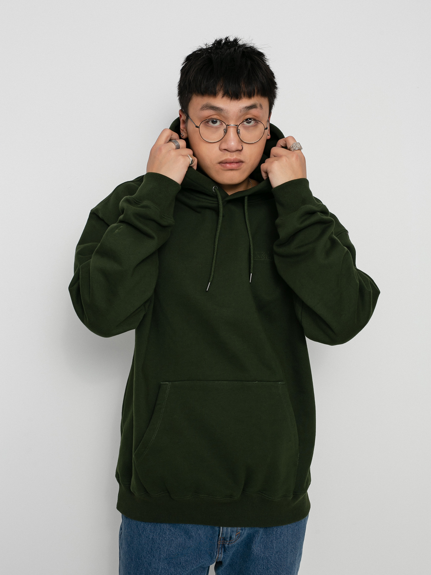 Bluza z kapturem Volcom Louie Lopez HD (duffle bag)