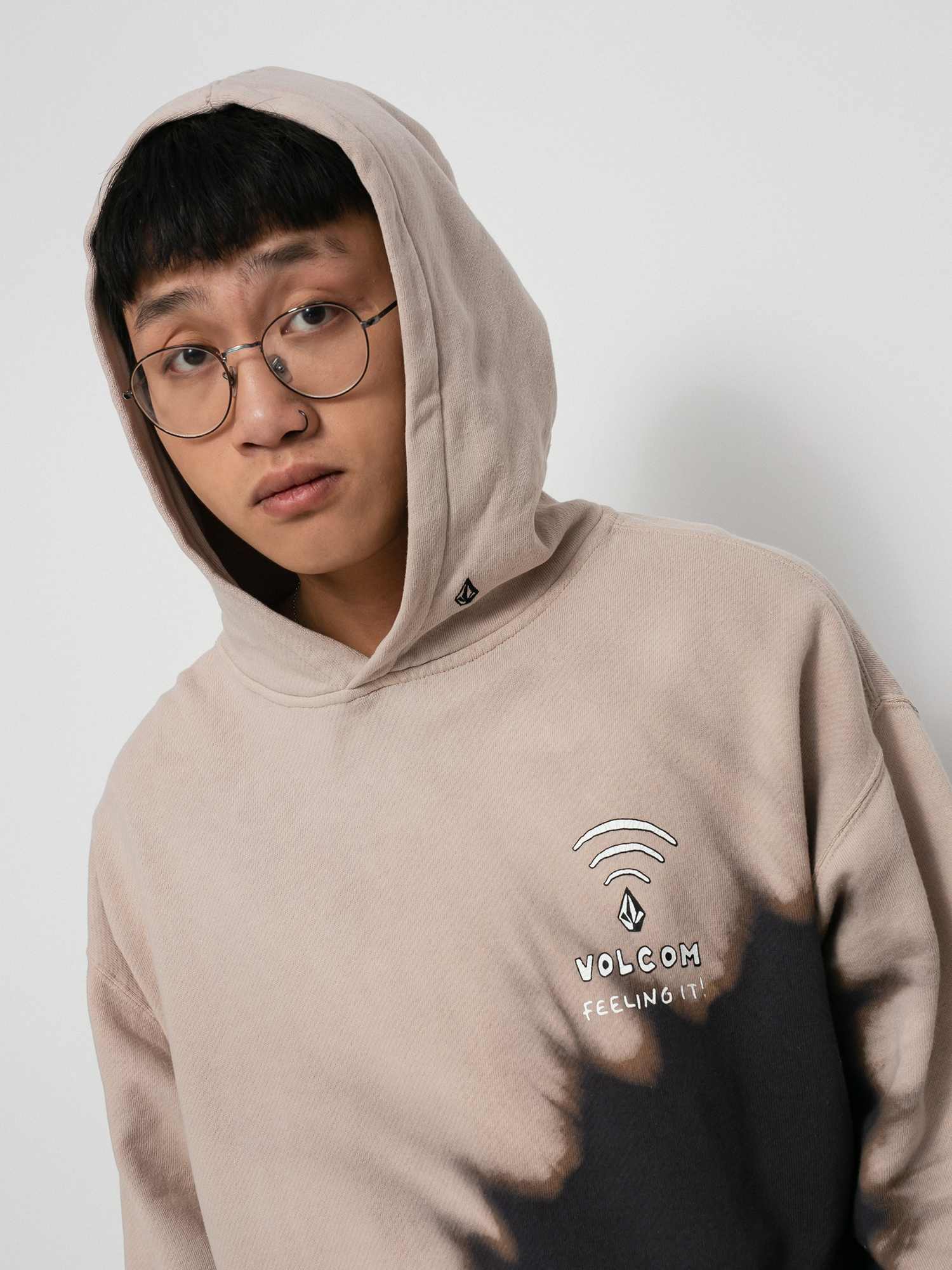 Bluza z kapturem Volcom Fa Pentagram Pizza HD (multi)