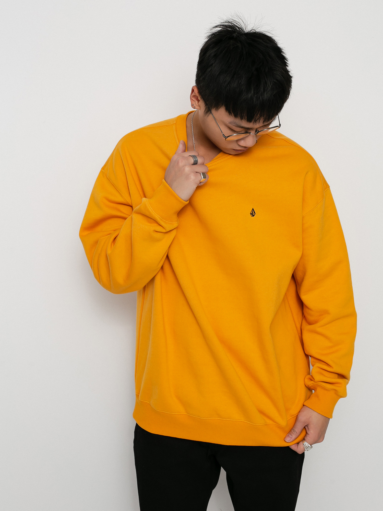 Bluza Volcom Erith Crew (vintage gold)