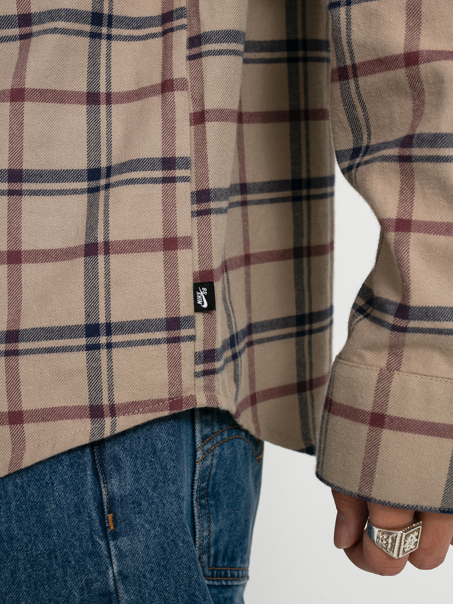 Koszula Nike SB Flannel (khaki)
