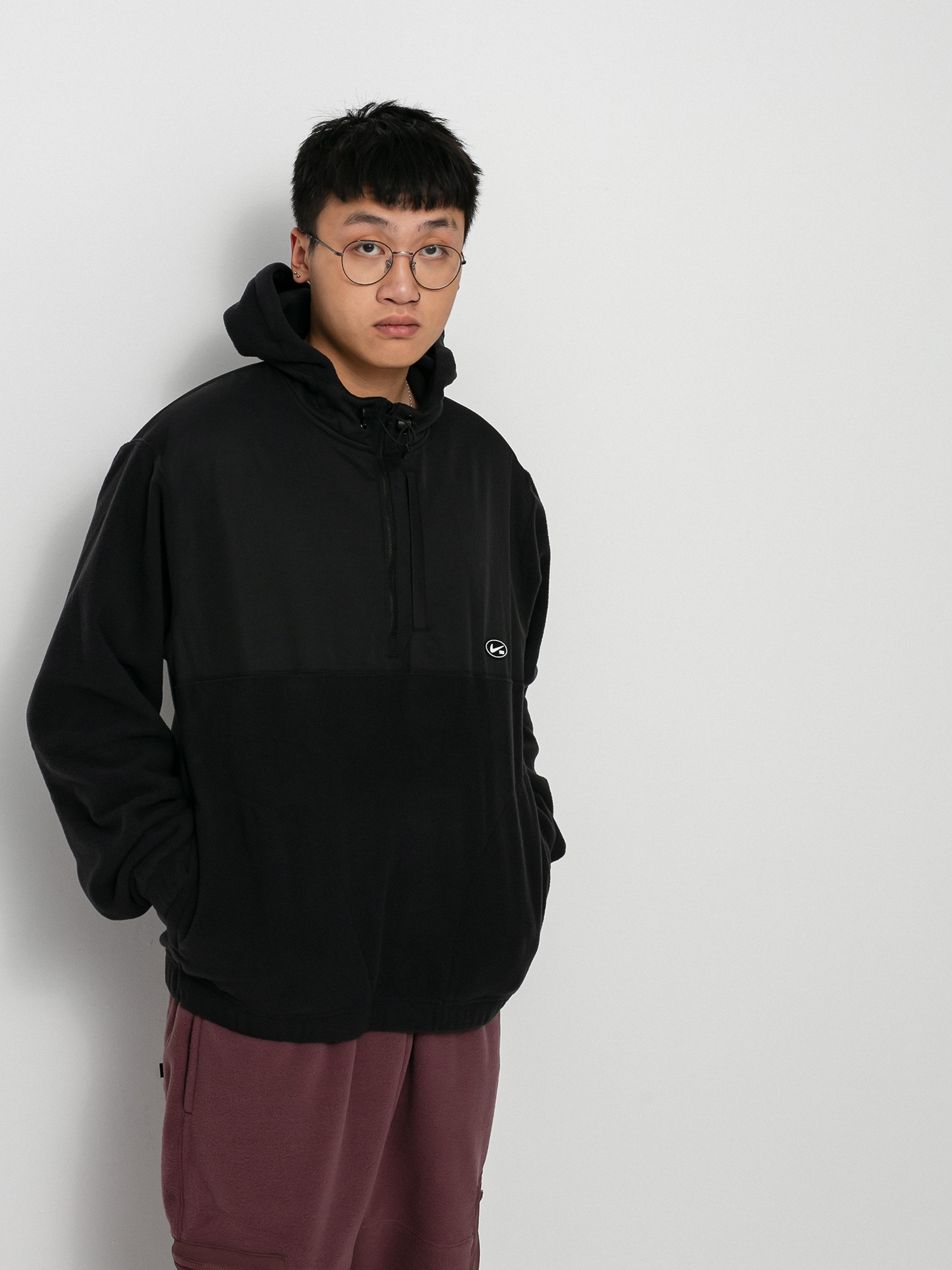 Bluza z kapturem Nike SB TF Winterized HD (black/black/black)