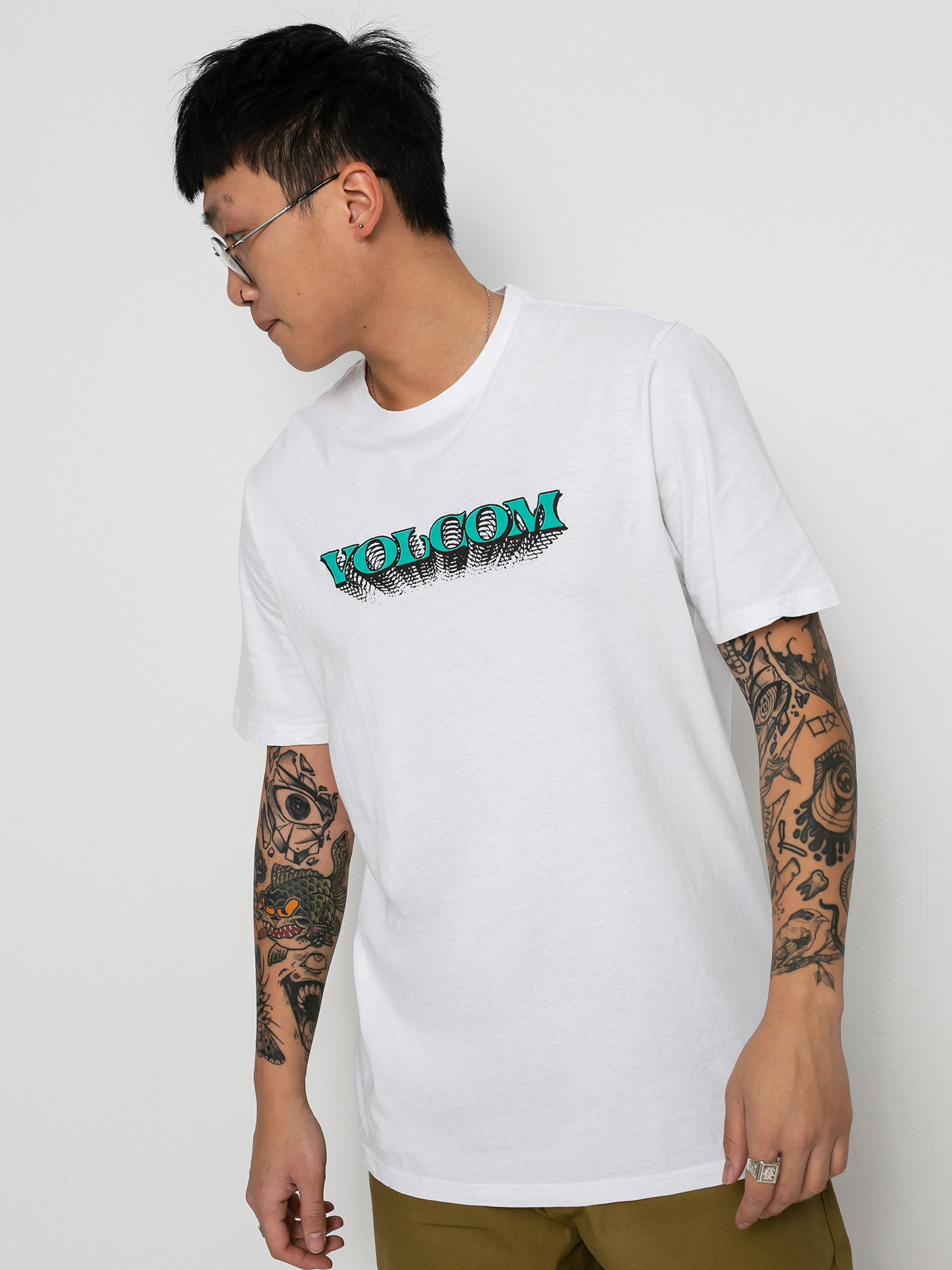 T-shirt Volcom Holograph (white)
