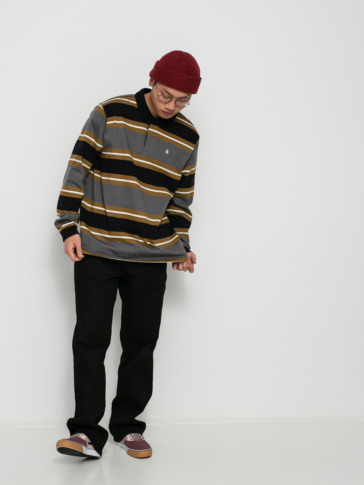 Polo Volcom Hasley Polo (black)