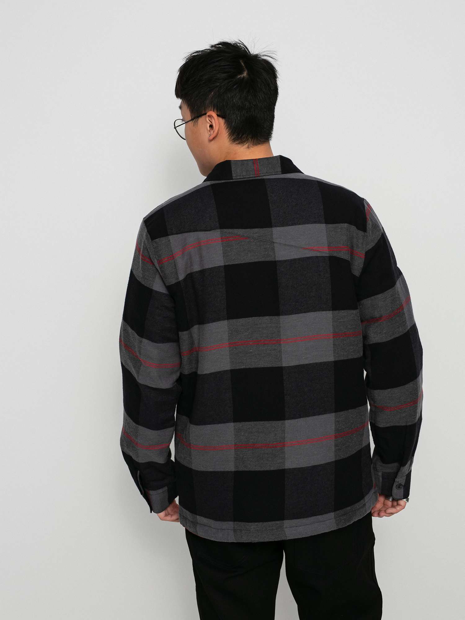Koszula Volcom Trademan Plaid Ls (castlerock)