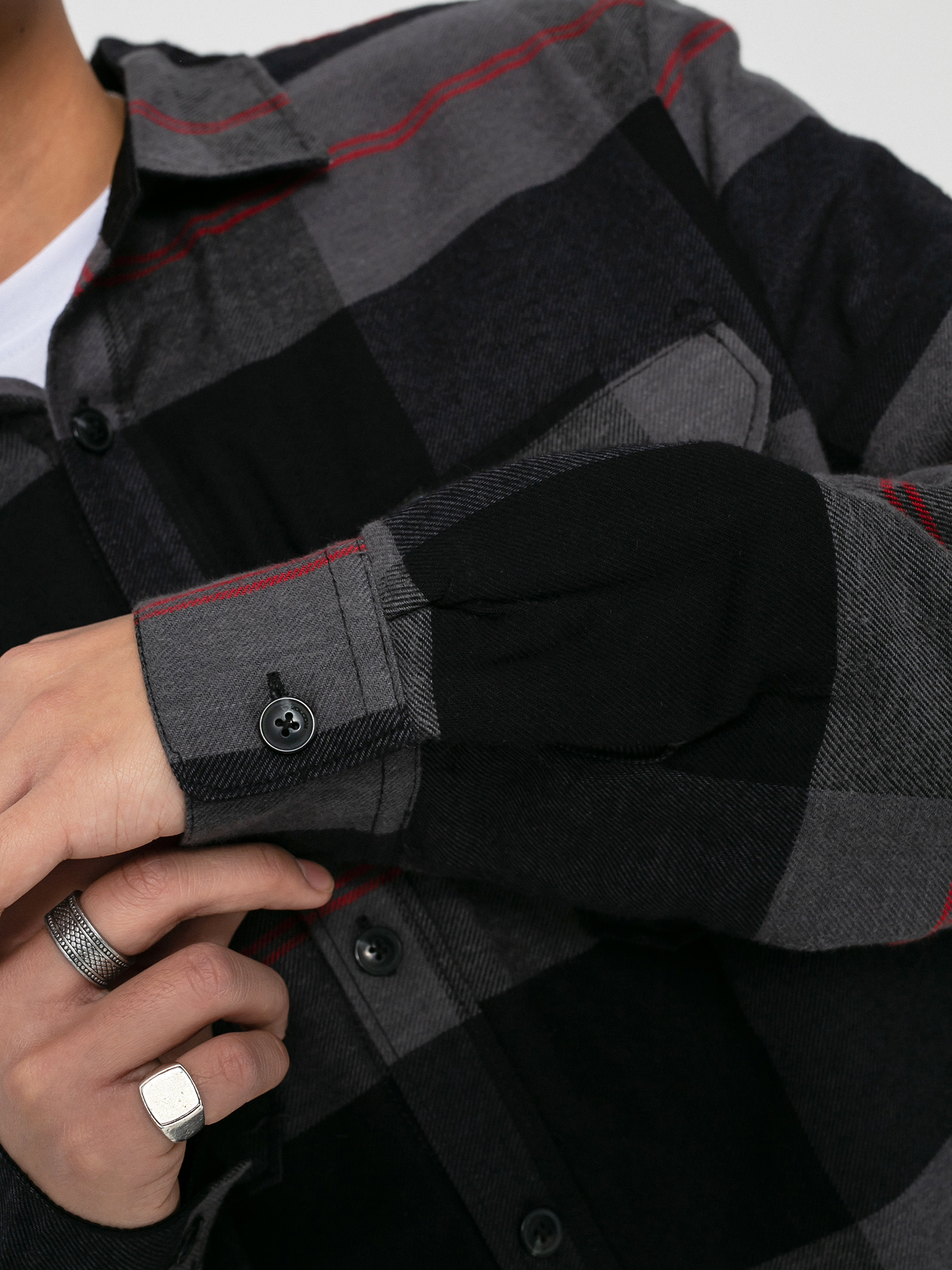 Koszula Volcom Trademan Plaid Ls (castlerock)