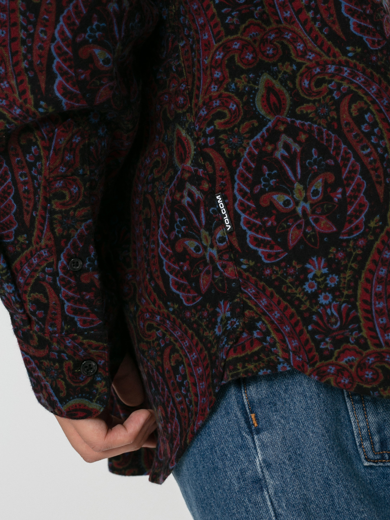 Koszula Volcom Office Party Ls (new black)
