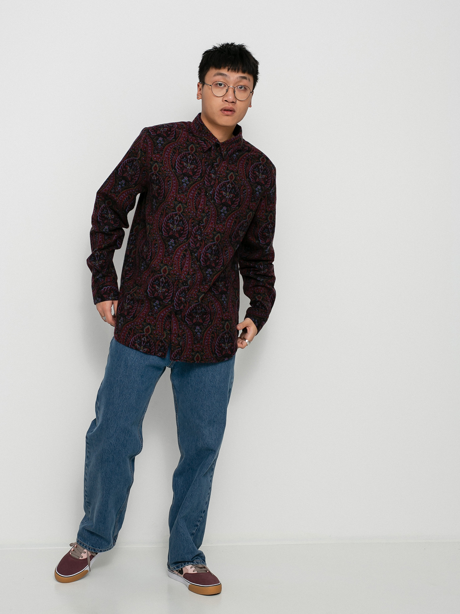 Koszula Volcom Office Party Ls (new black)