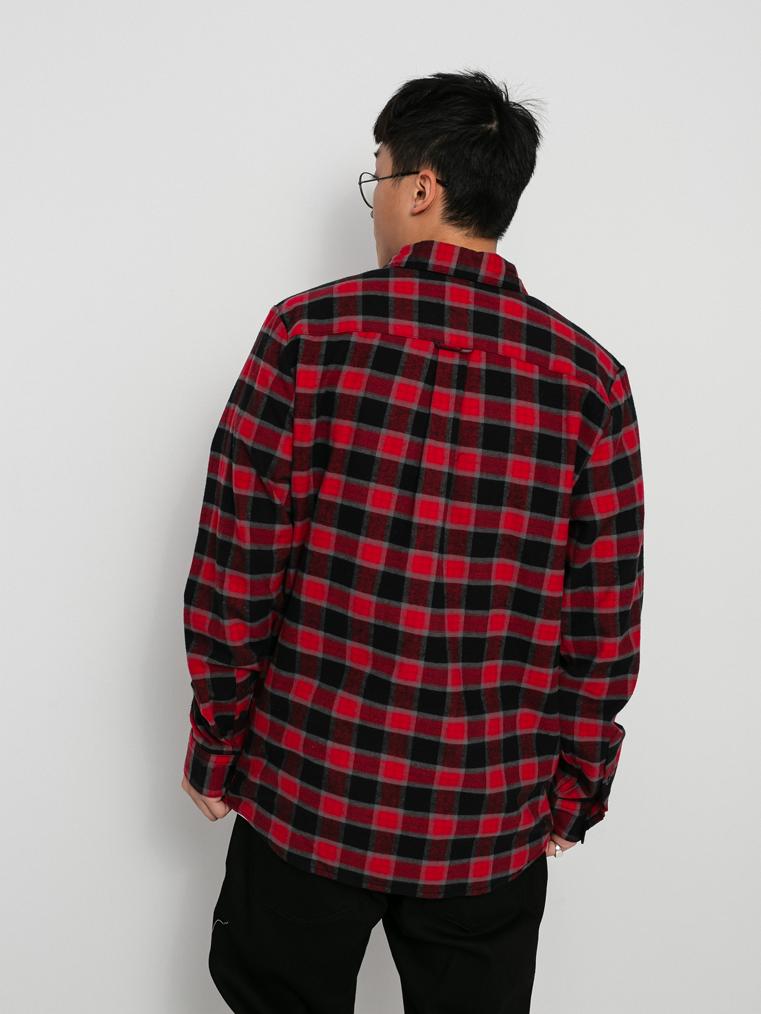 Koszula Volcom Shadows Flannel Ls (black)