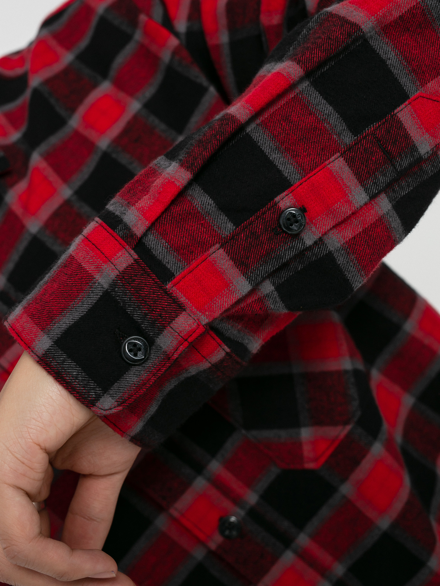 Koszula Volcom Shadows Flannel Ls (black)