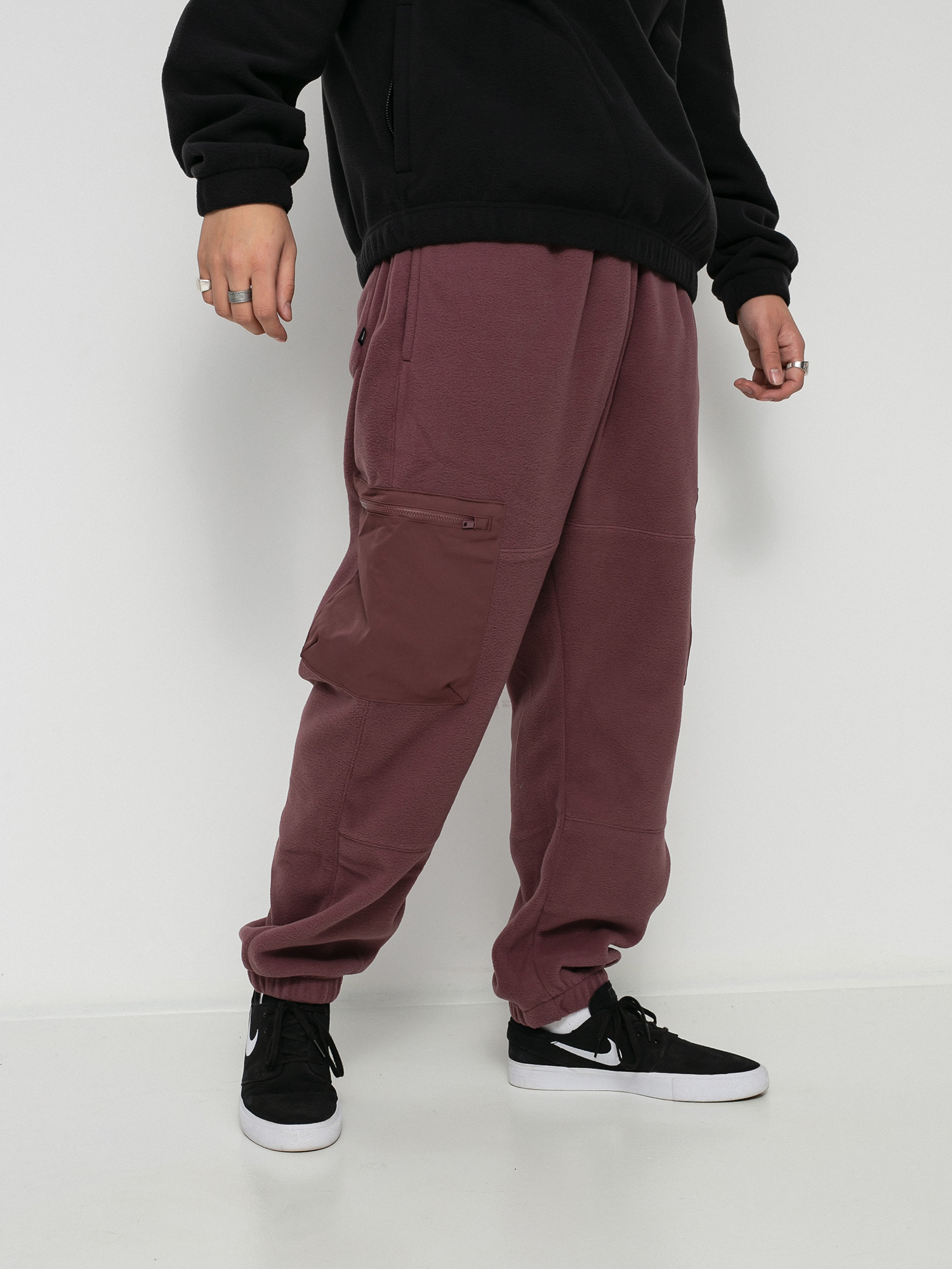 Spodnie Nike SB TF Winterized (dark wine/khaki/dark wine)