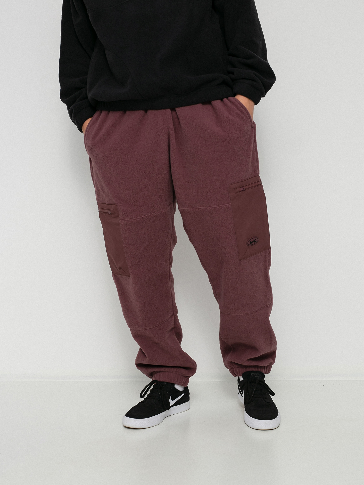 Spodnie Nike SB TF Winterized (dark wine/khaki/dark wine)