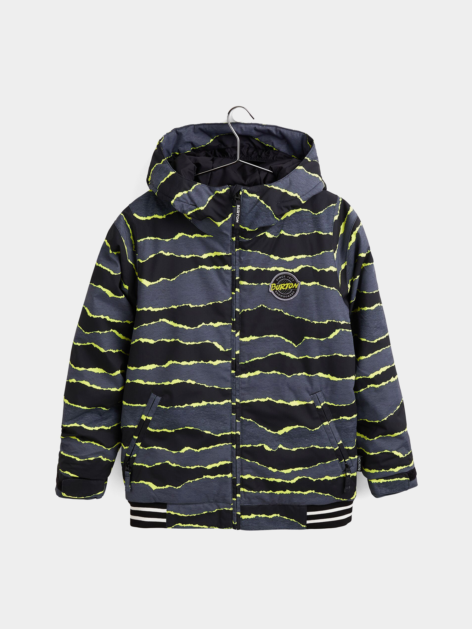 Kurtka snowboardowa Burton Game Day JR (torn stripe)
