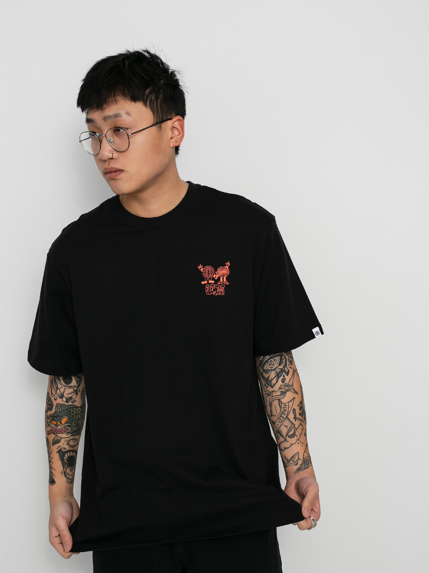 T-shirt Element Uccello (flint black)