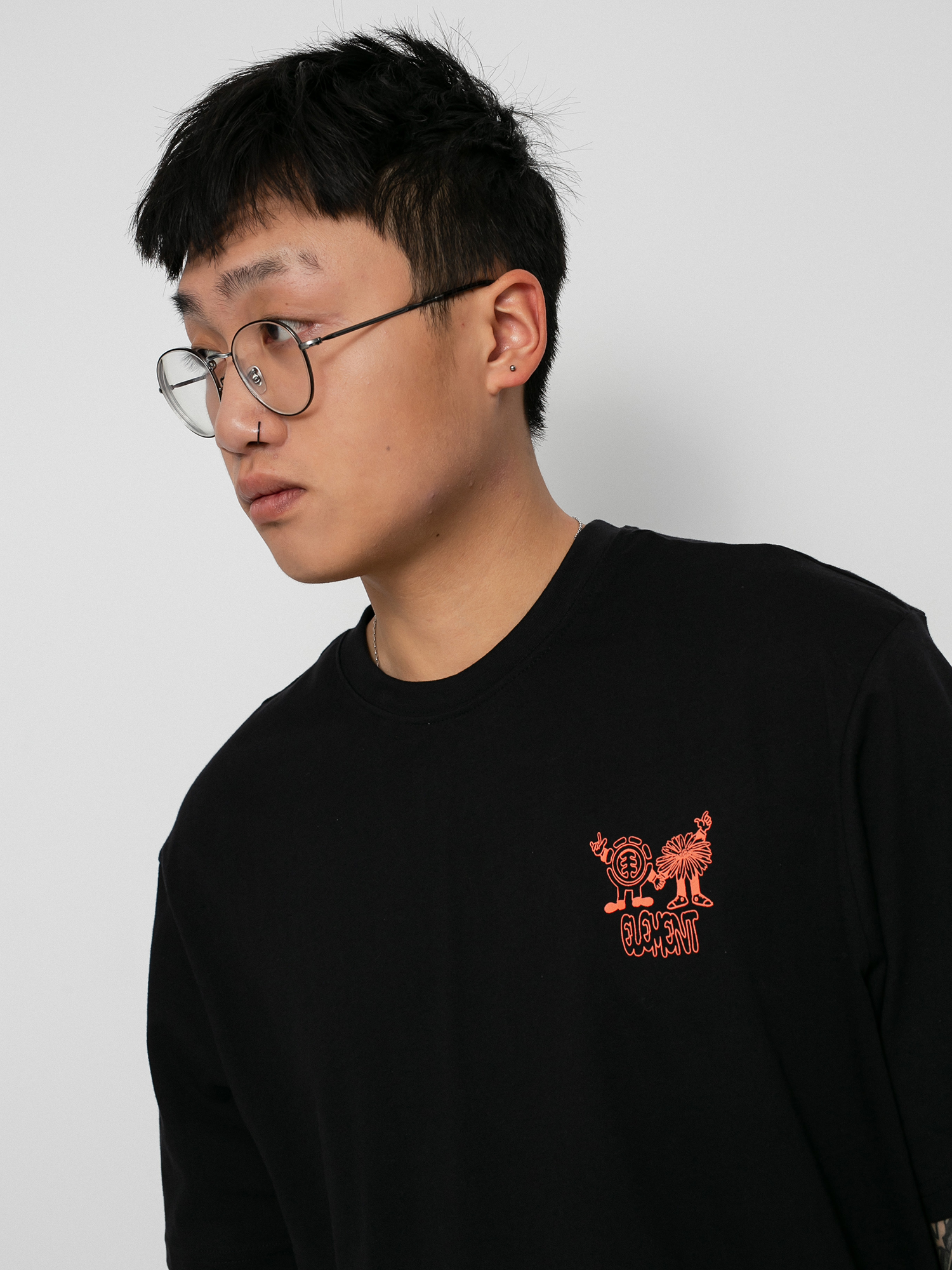 T-shirt Element Uccello (flint black)