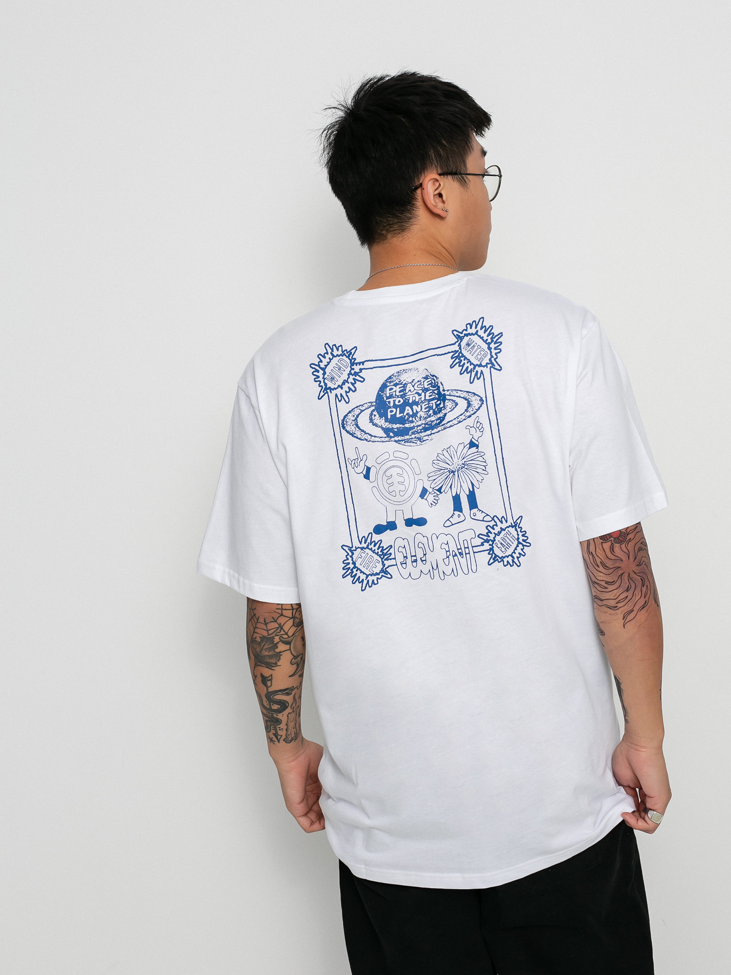T-shirt Element Uccello (optic white)