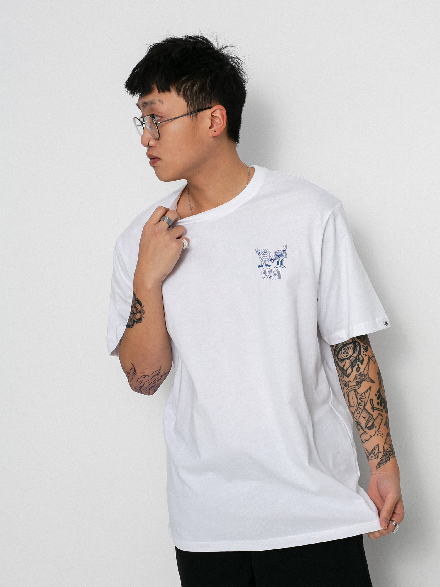 T-shirt Element Uccello (optic white)