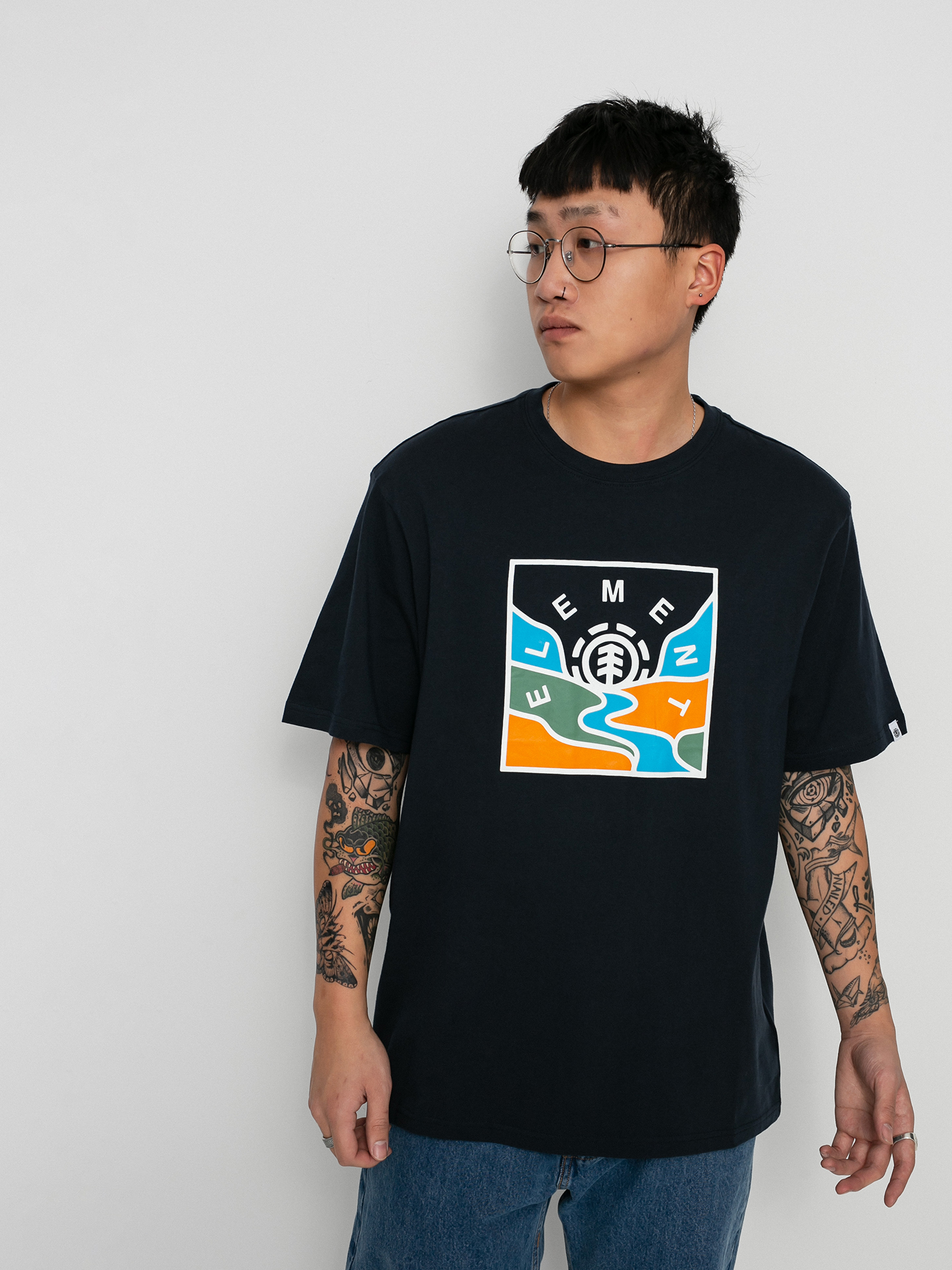 T-shirt Element Kimos (eclipse navy)