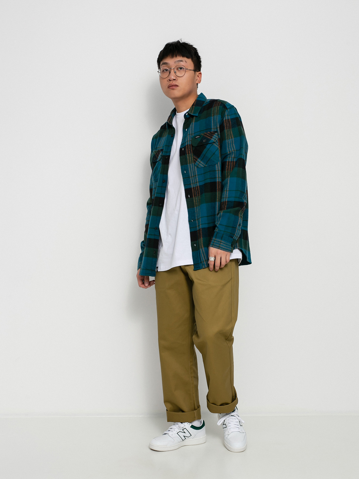 Koszula RVCA Thatll Work Flannel (khaki)