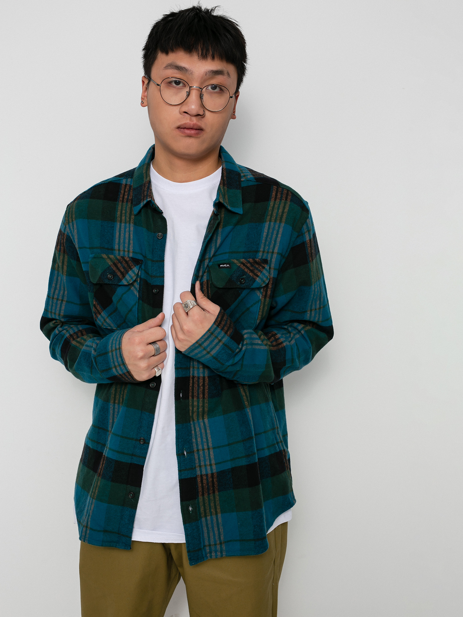 Koszula RVCA Thatll Work Flannel (khaki)