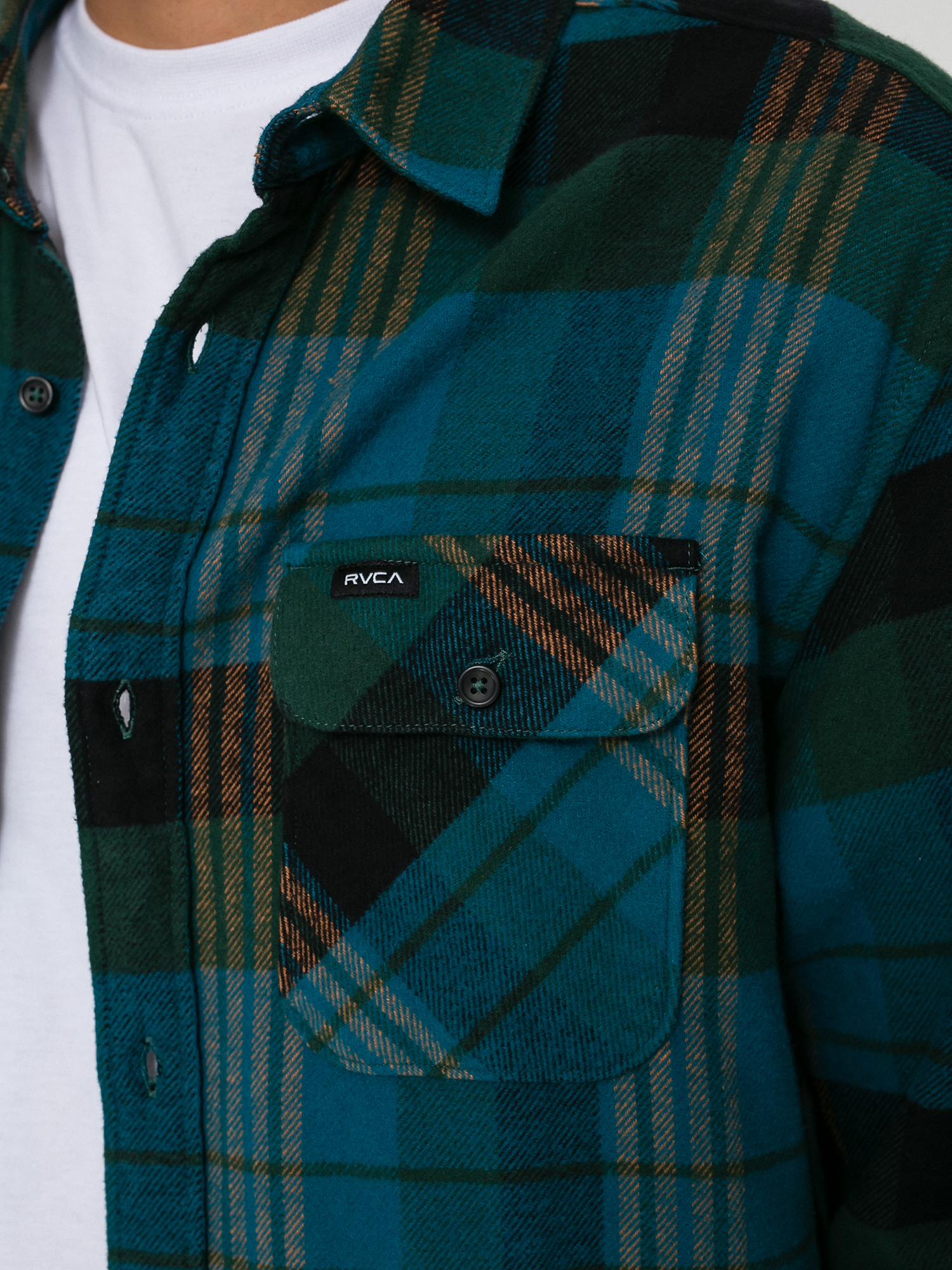 Koszula RVCA Thatll Work Flannel (khaki)