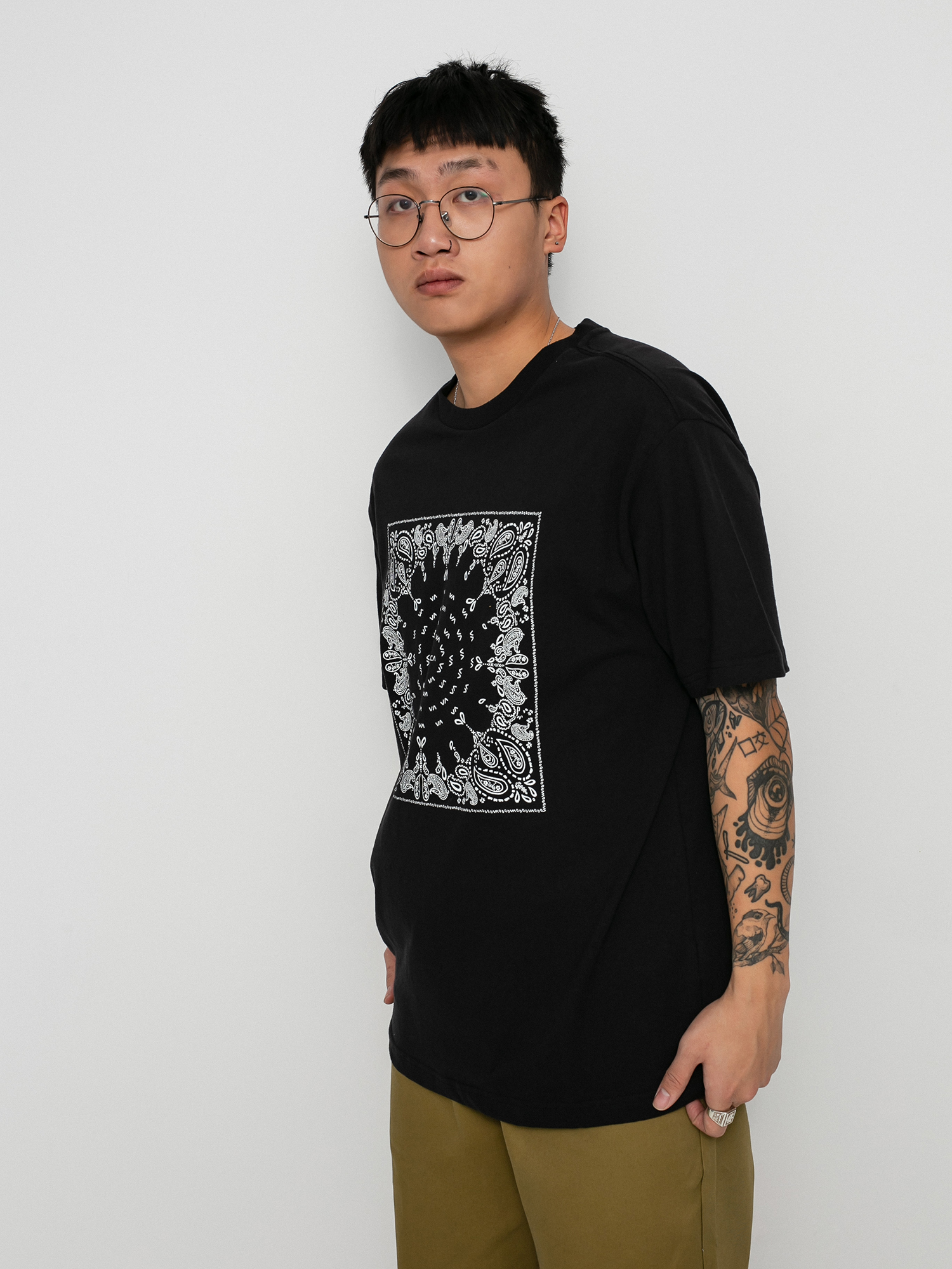 T-shirt RVCA Bandana (black)