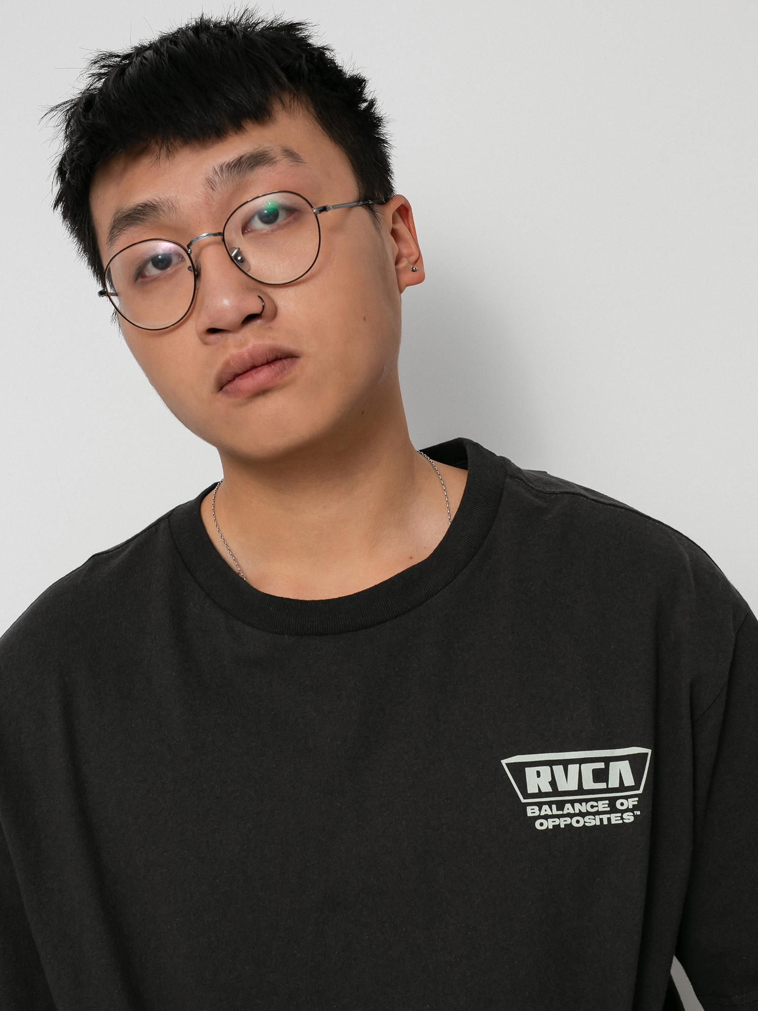 T-shirt RVCA Clawed (pirate black)
