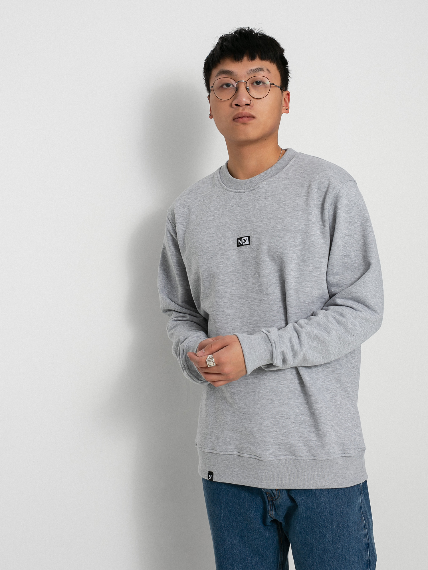 Bluza Nervous Initial (gray)