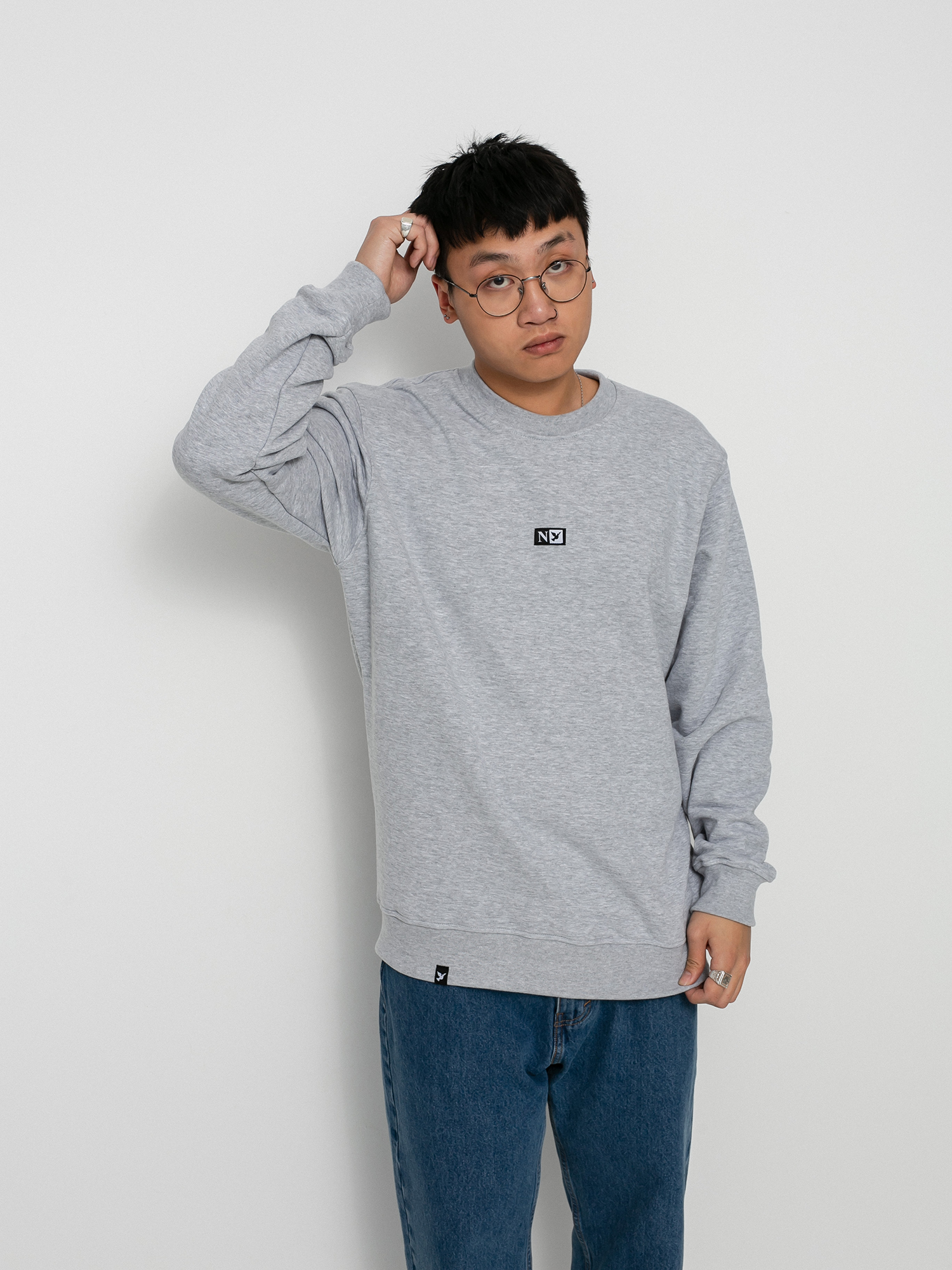Bluza Nervous Initial (gray)