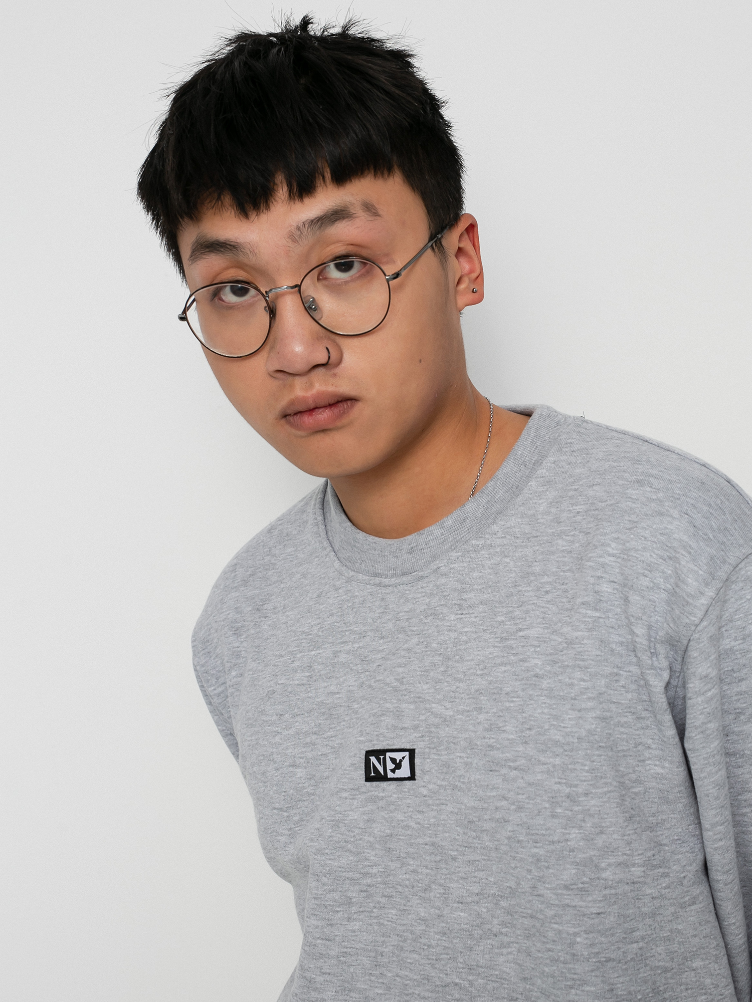 Bluza Nervous Initial (gray)